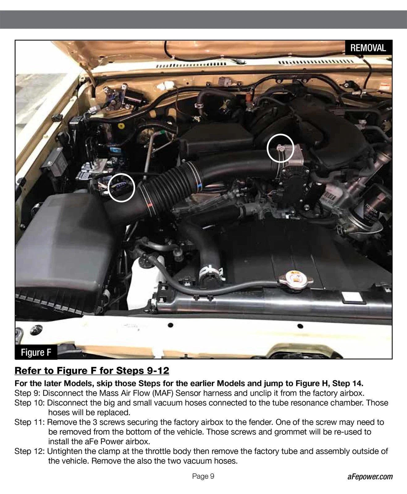 aFe Momentum GT PRO DRY S Stage-2 Intake System 09-19 Toyota Land Cruiser 4.0L V6