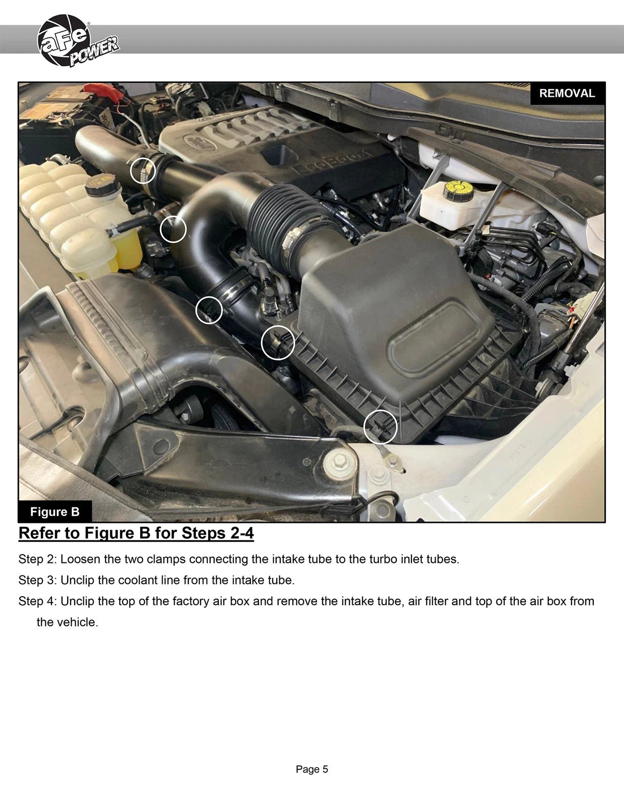 aFe MagnumFORCE Intake Stage-2 Pro DRY S 2021 Ford F-150 V6-3.5L (tt)