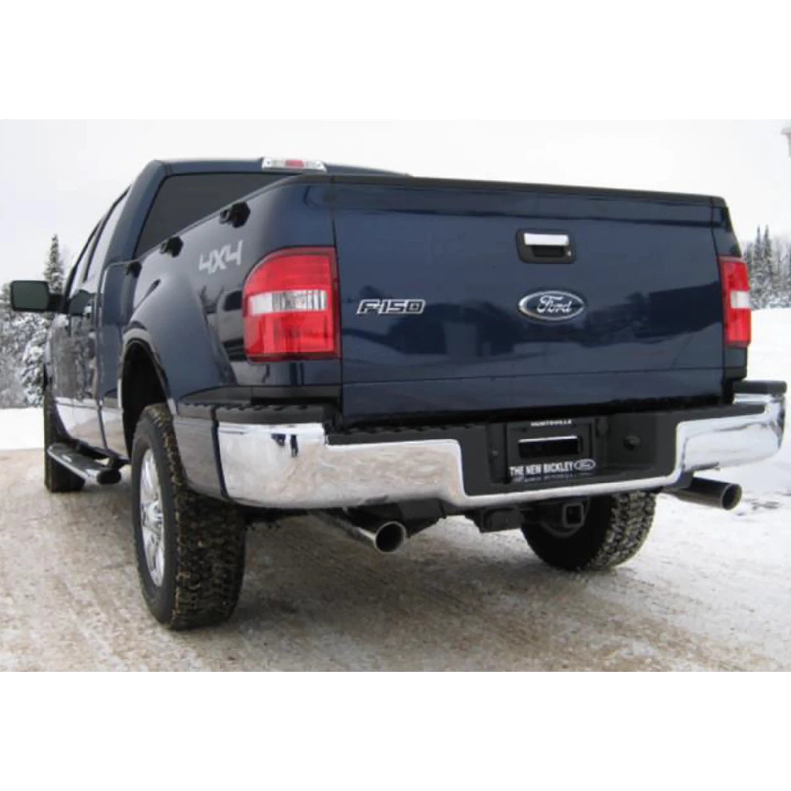 MBRP 11-14 Ford F-150 V6 Ecoboost Black Coated 2.5in Cat-Back Dual Rear Exit Exhaust System