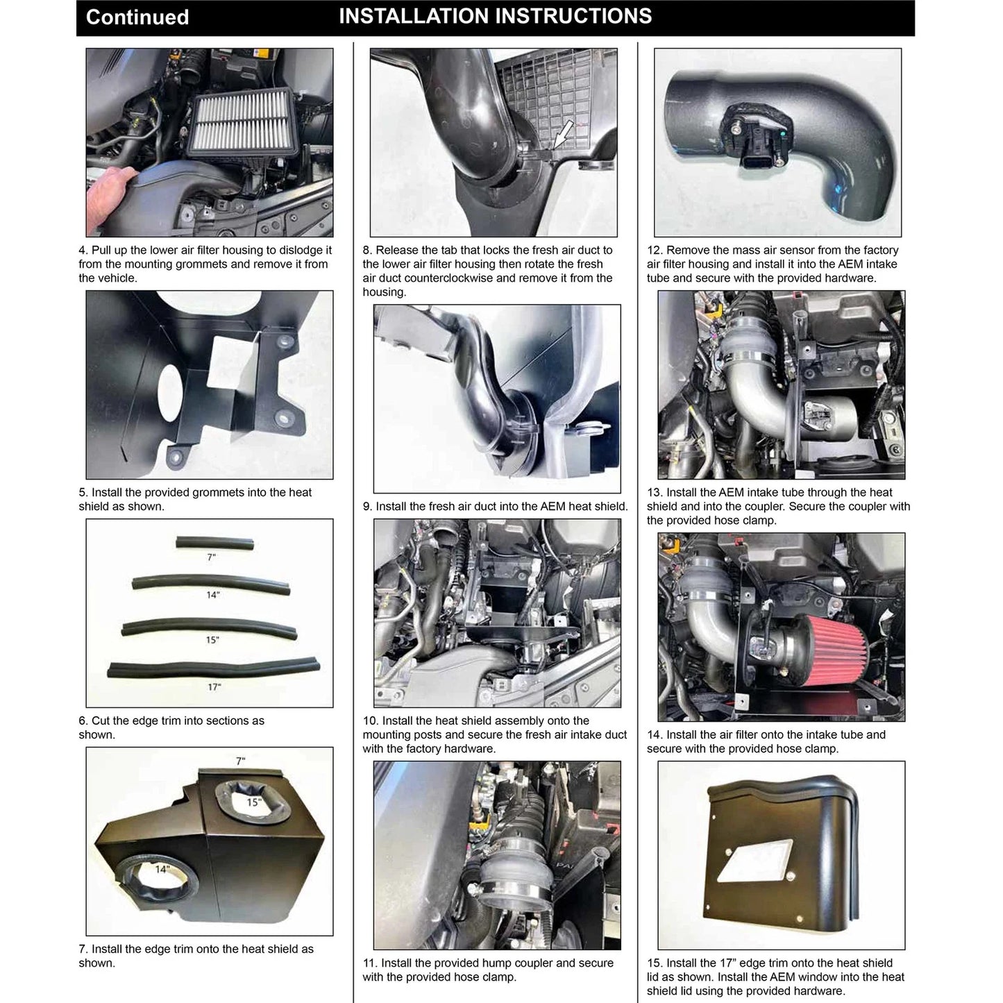 AEM 2021 Mazda 3 L4-2.5L F/I Cold Air Intake System