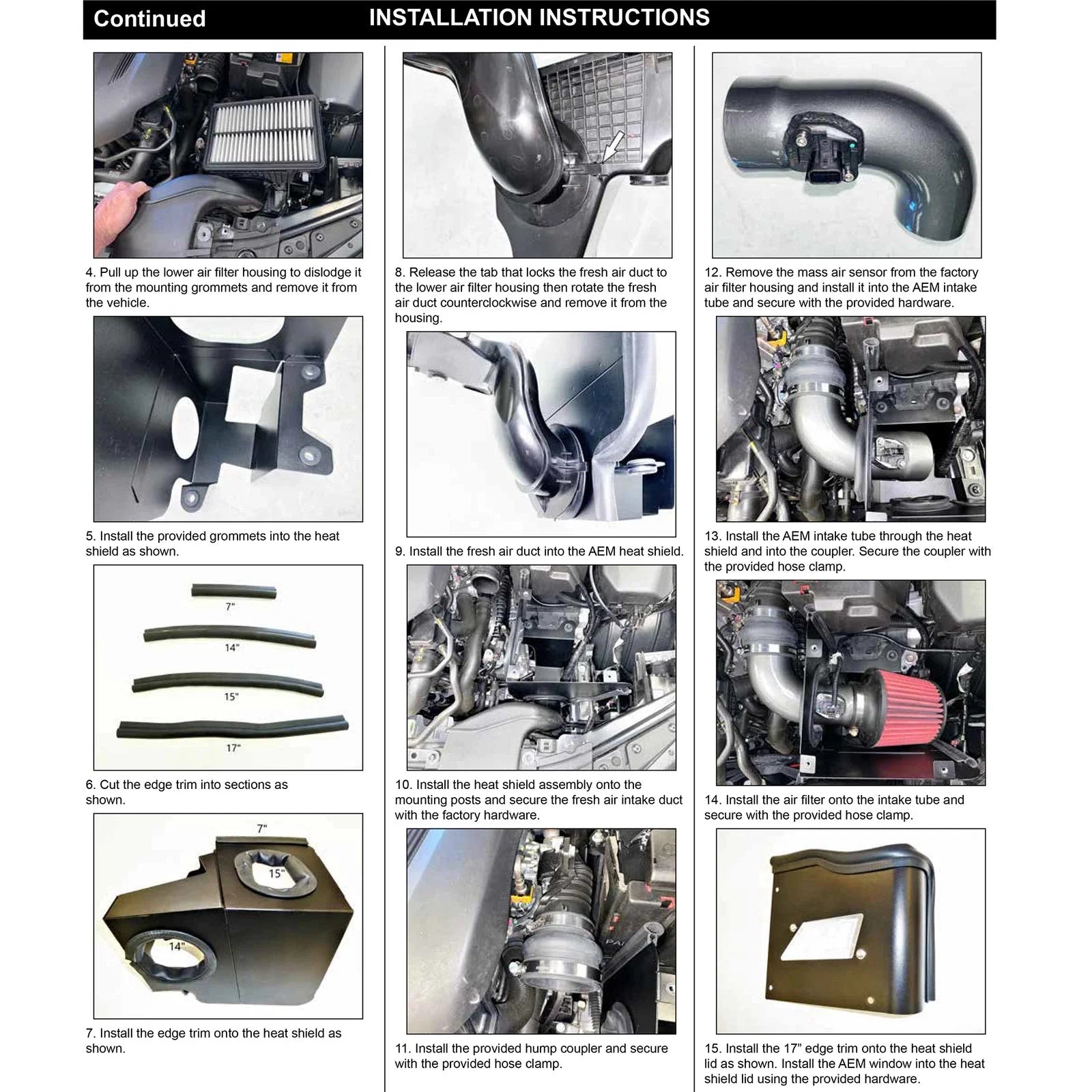 AEM 2021 Mazda 3 L4-2.5L F/I Cold Air Intake System