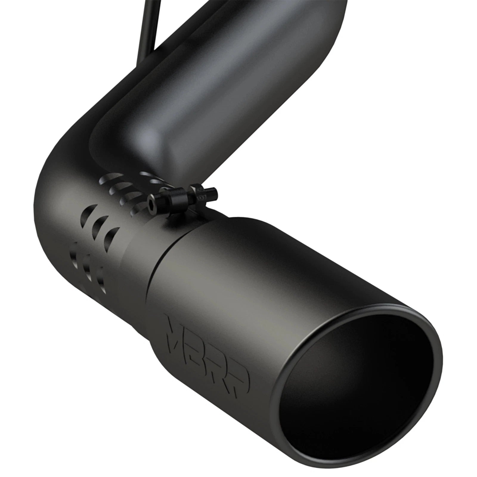 MBRP 2020+ GMC/Chevy 2500/3500 6.6L Duramax 4in Mand Bent Tubing Pro-Ser Cat Back Single Side - Blk