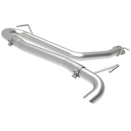 aFe Takeda 2-1/2in 304 SS Axle-Back Exhaust (No Muffler) 18-21 Hyundai Kona L4 1.6L (t)