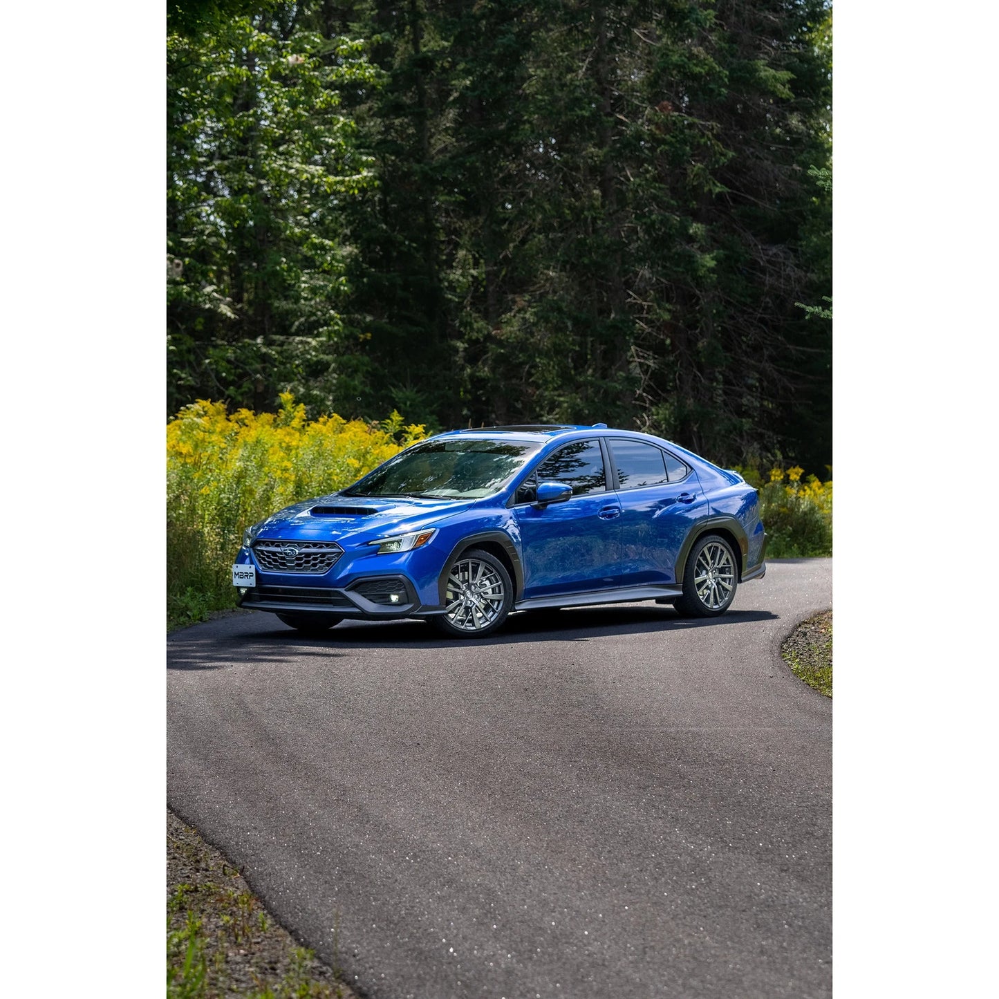 MBRP 2022 Subaru WRX 2.5in Dual Split Rear Exit w/ Quad CF Tips - T304