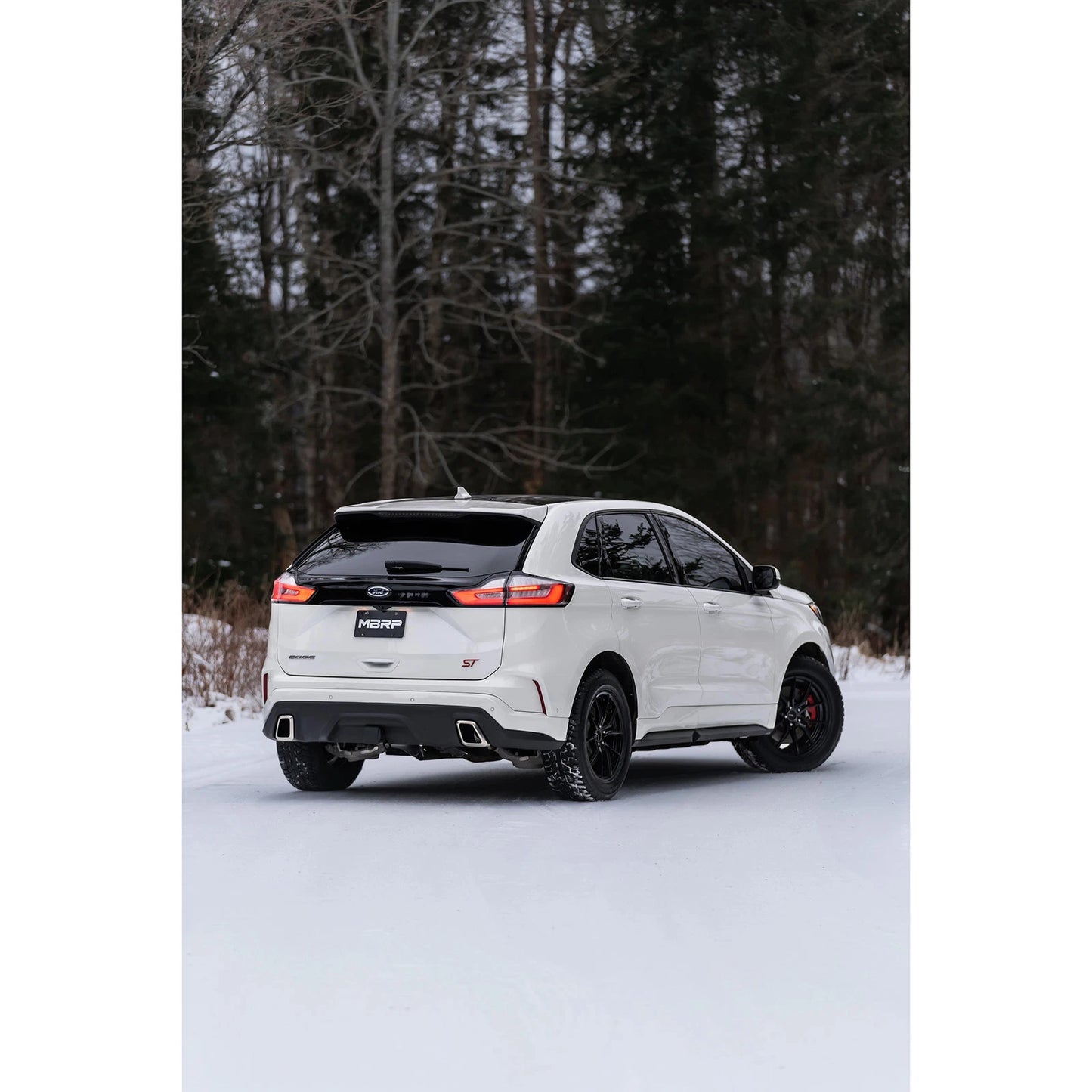 MBRP 19-22 Ford Edge ST 2.5in Dual Rear Exit Axle Back 304 SS Exhaust System