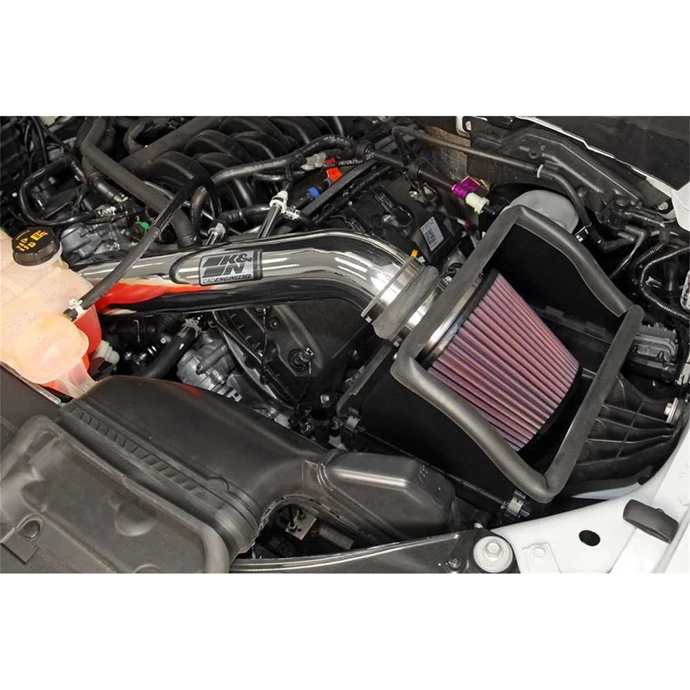 K&N 15 Ford F150 5.0L V8 F/I High Flow Performance Intake Kit