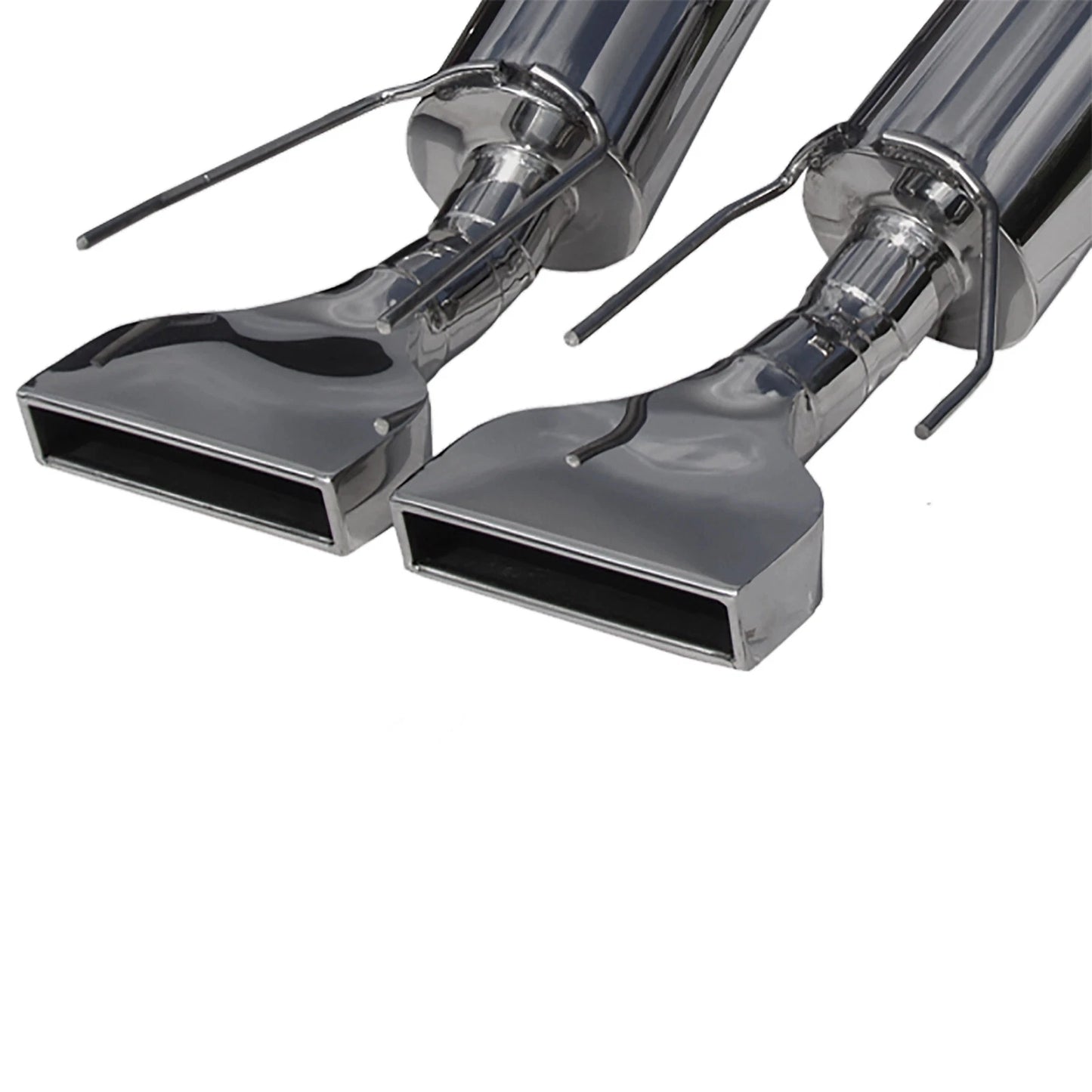 MBRP 2005-2008 Chev Corvette Dual Muffler Axle Back Rectangular Tips