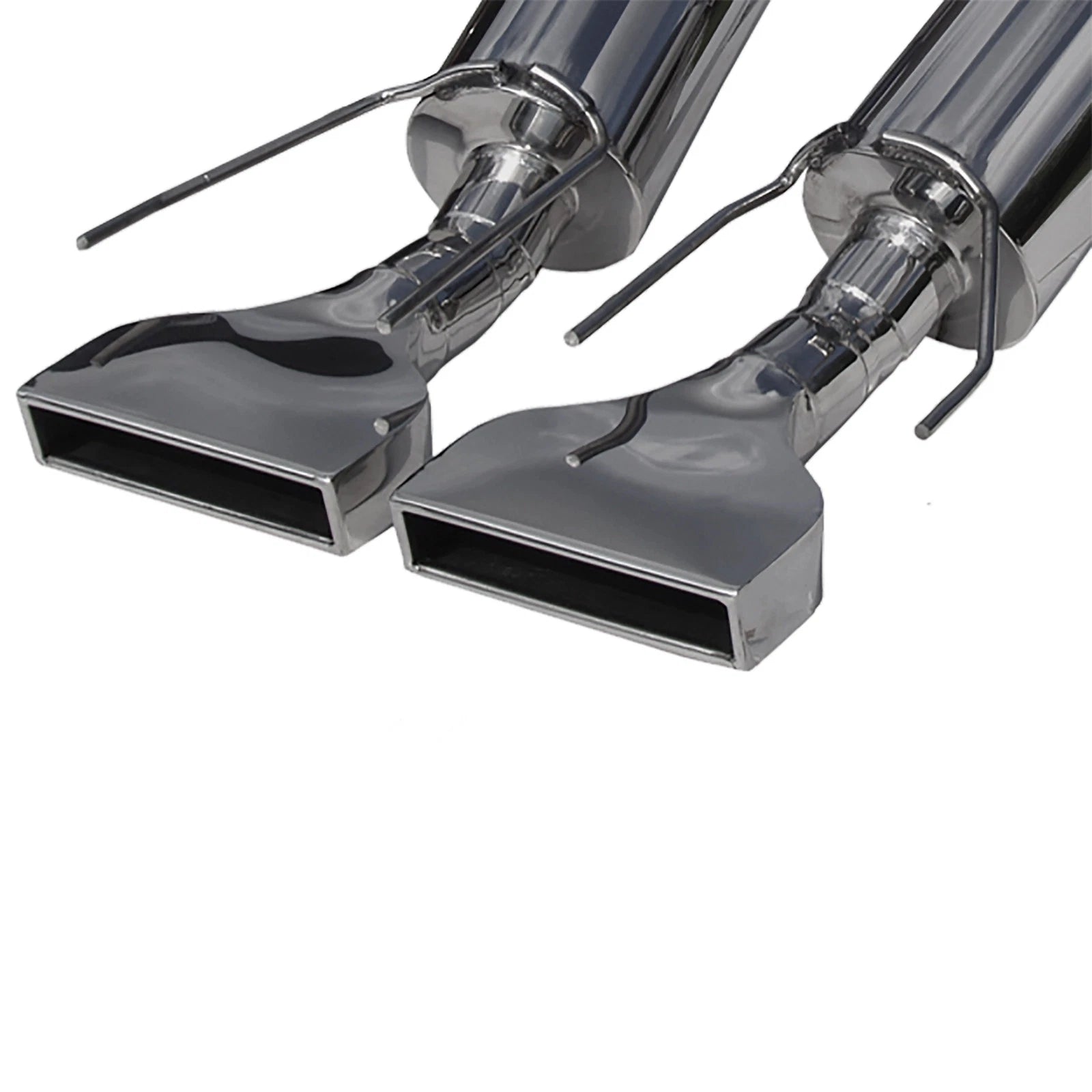 MBRP 2005-2008 Chev Corvette Dual Muffler Axle Back Rectangular Tips