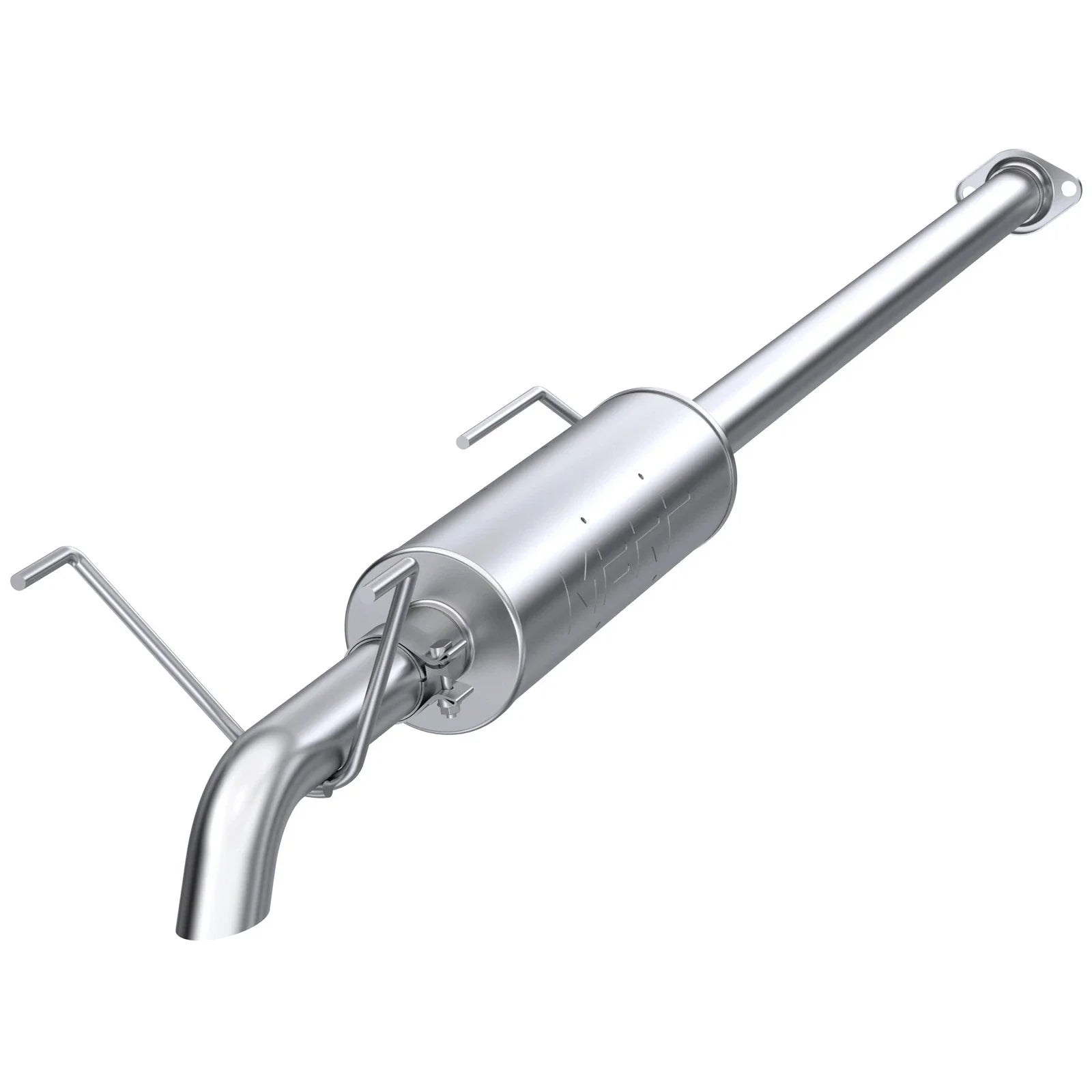 MBRP 05-11 Toyota Tacoma 4.0L EC/CC-SB Cat Back Turn Down Single Side Alum Exhaust