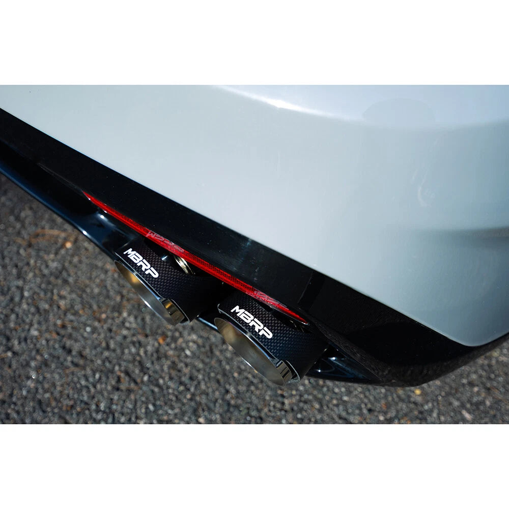 MBRP 18-22 Kia Stinger GT Bezel Kit Quad Tip CF
