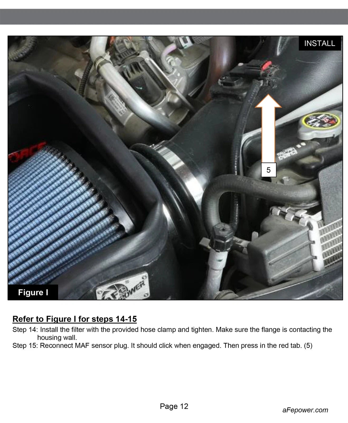 aFe MagnumFORCE Intakes Stage-2 PDS AIS PDS Ford Diesel Trucks 11-15 V8-6.7L (td)