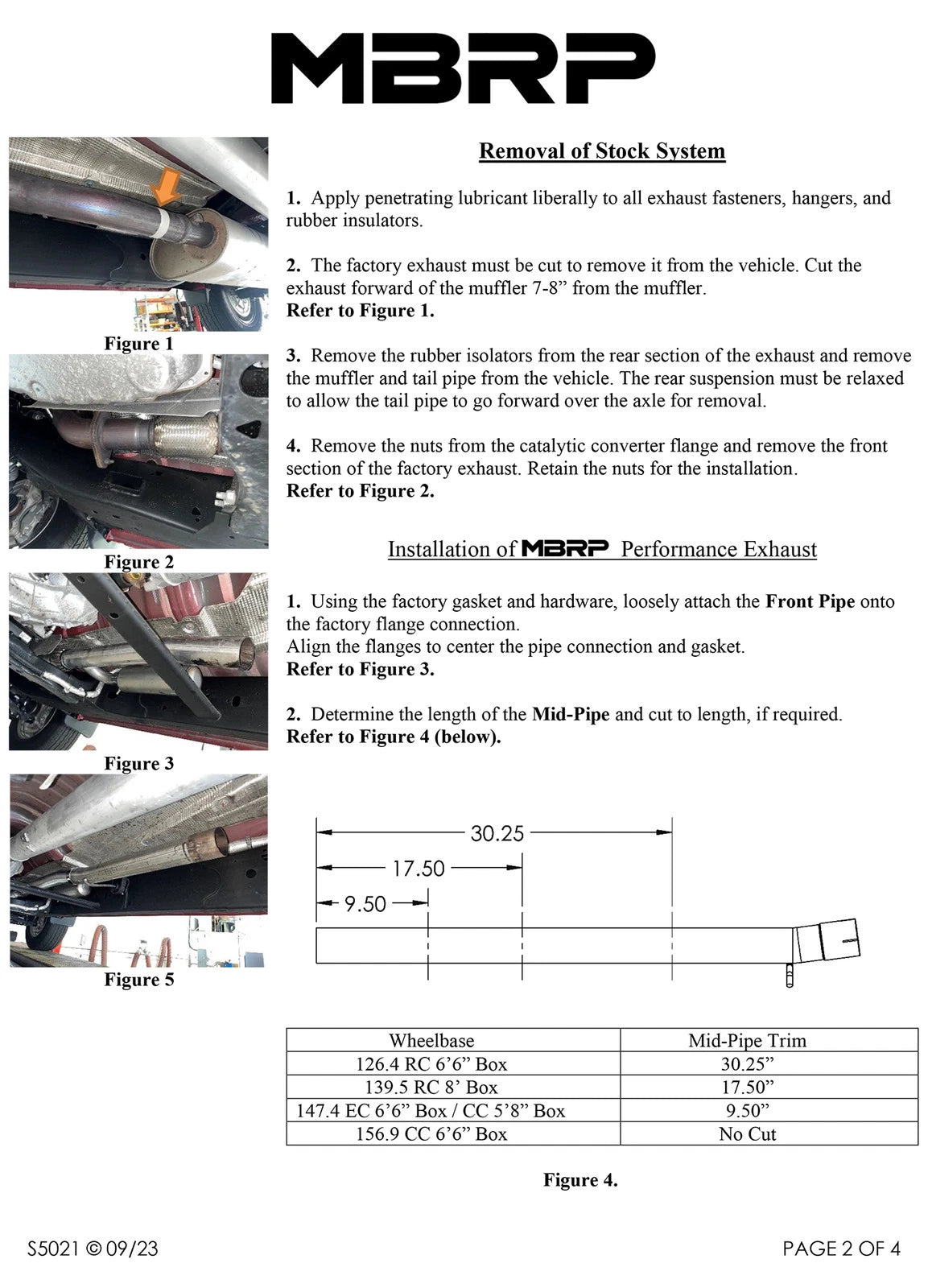 MBRP 2019+ Chevrolet Silverado 1500 / 2019+ GMC Sierra 1500 Alum. 3in Armor Black Cat-Back Exhaust