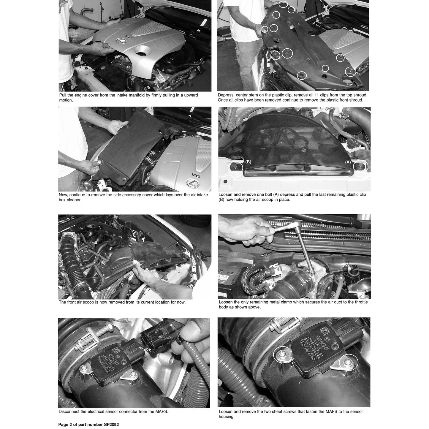 Injen 06-20 Lexus IS350 3.5L V6 Polished Short Ram Intake