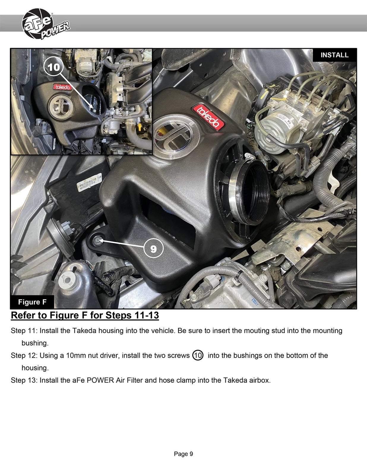 aFe 15-19 Subaru Outback H4-2.5L Takeda Momentum Cold Air Intake System w/ Pro 5R Media