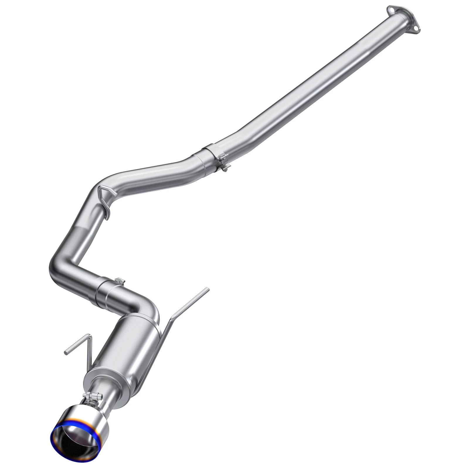 MBRP 15-21 Subaru WRX 2.0L/STI 2.5L/ 11-14 Sed. 3in Cat-Back Single Rear Exit w/ Burnt End Tips-T304