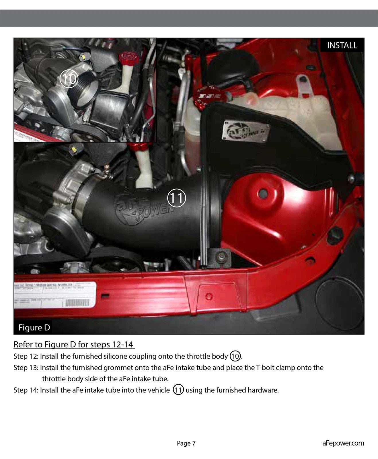 aFe MagnumFORCE Intake Stage-2 Pro 5R 11-12 Dodge Challenger/Charger / 11-12 Chrysler 300 V8 6.4L