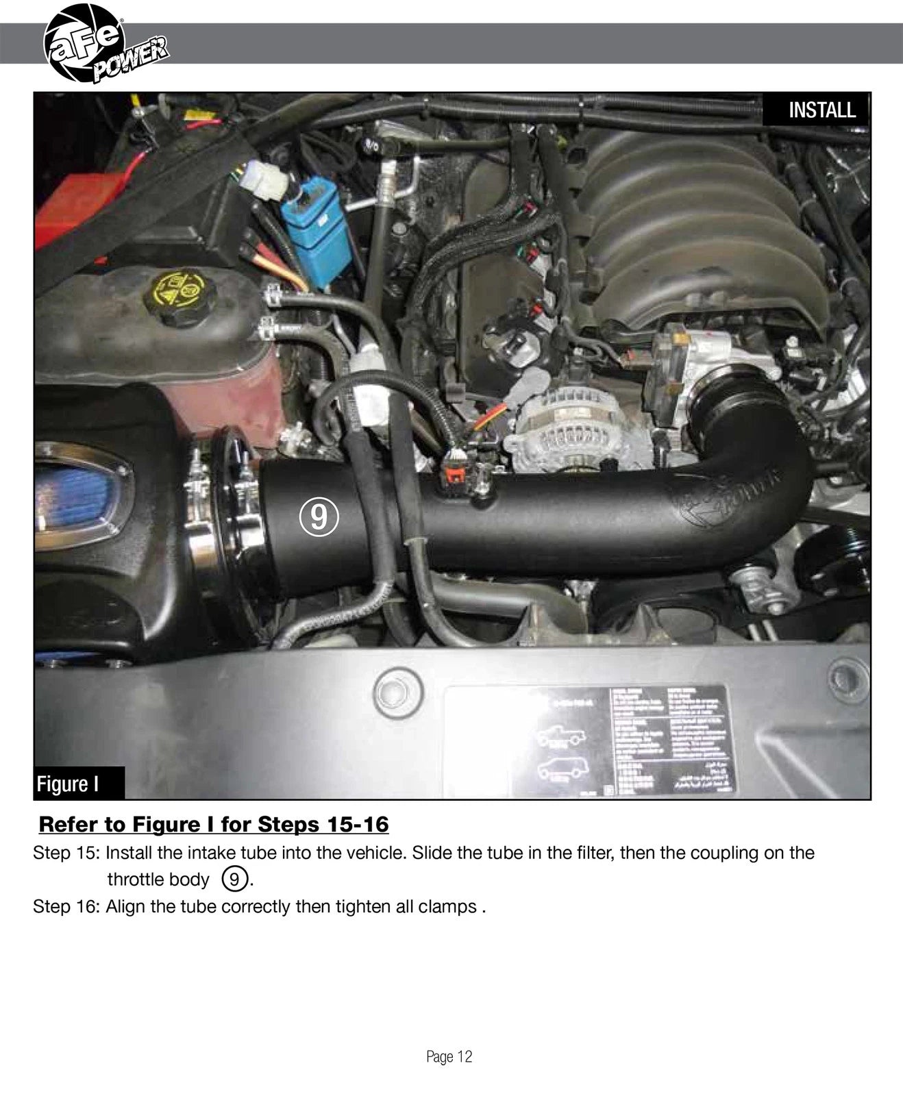 aFe Momentum GT PRO 5R Stage-2 SI Intake System 14-17 GM Silverado/Sierra 1500 5.3L/6.2L