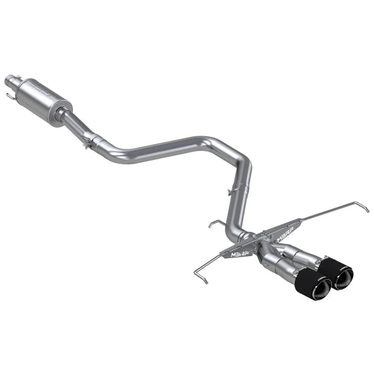 MBRP 2019+ MBRP Hyundai Veloster Turbo Cat Back - T304 Stainless - Carbon Fiber Tip
