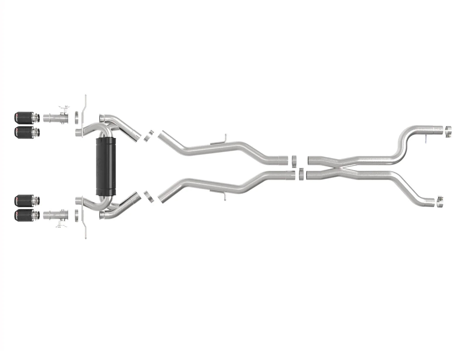 aFe 23-25 BMW M2 L6-3.0L (G87) MACH Force-Xp Cat-Back Exhaust w/ Carbon Fiber Tip