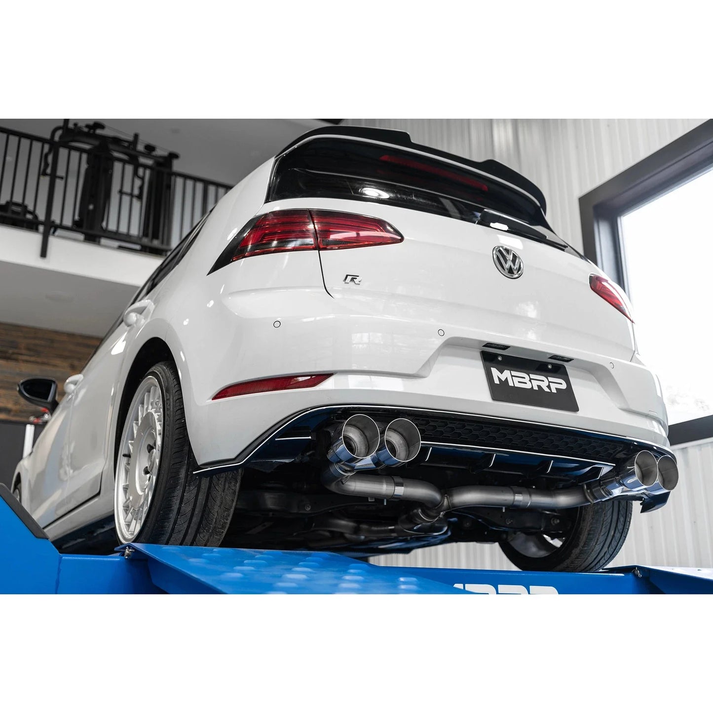 MBRP 15-19 VW Golf R 3in Cat Back Single Exit Exhaust Pro Series w/ Valve Delete - T304