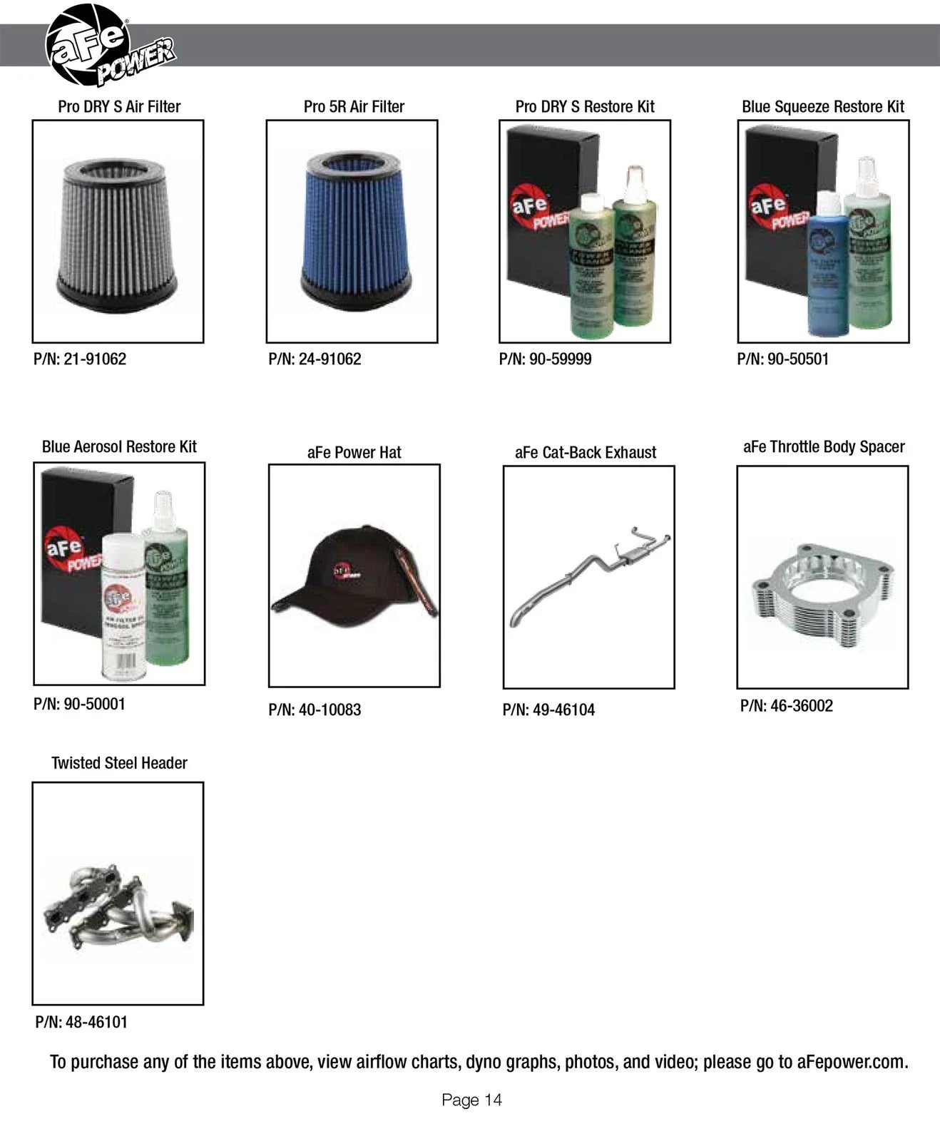 aFe Momentum GT PRO DRY S Stage-2 Intake System 05-15 Nissan Xterra 4.0L V6