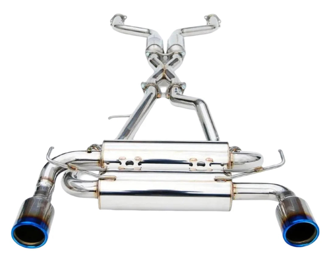 Invidia 14+ Infiniti Q50 Gemini w/ Rolled Titanium Tips Cat-Back Exhaust