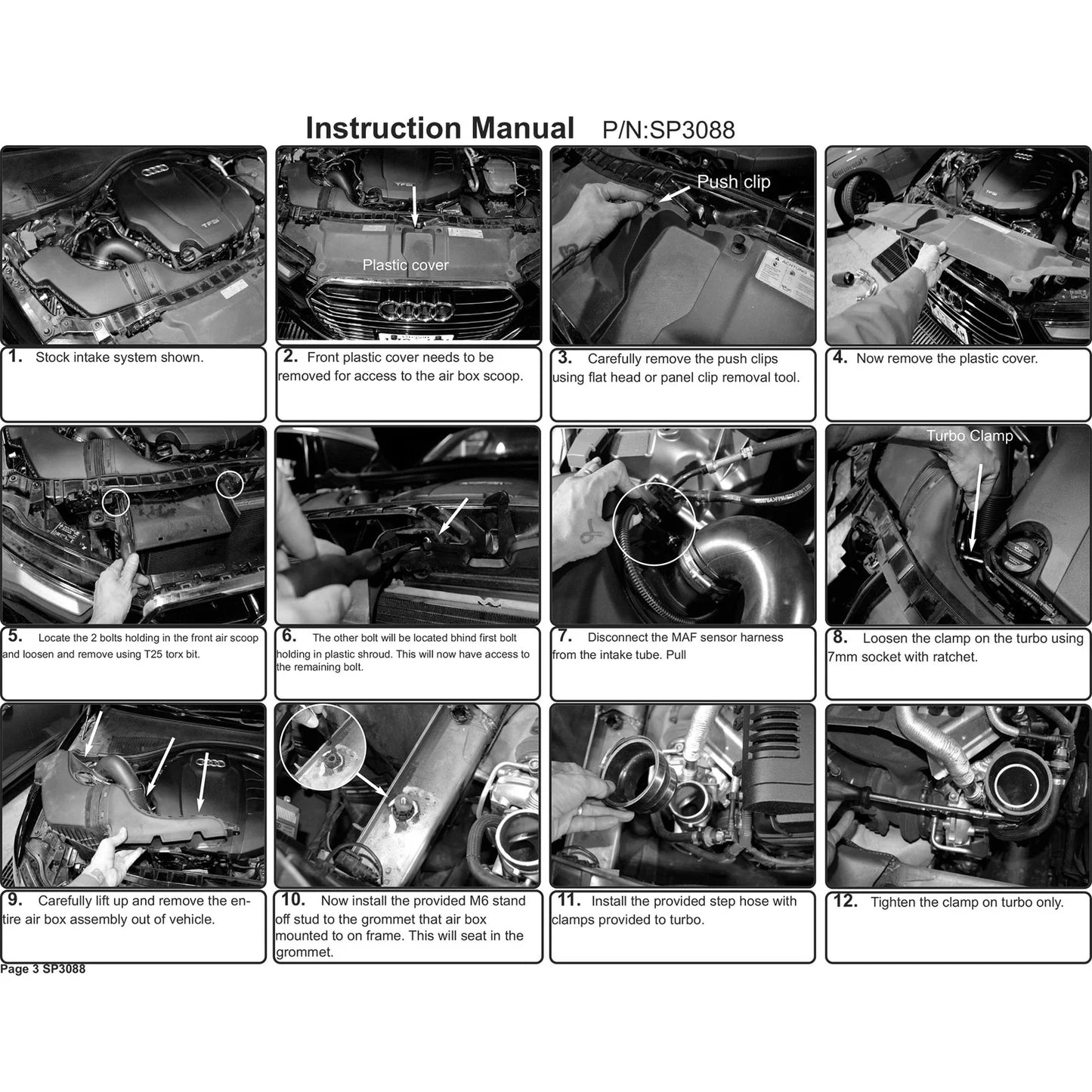 Injen 12-15 Audi A6 L4-2.0L Turbo SP Cold Air Intake System