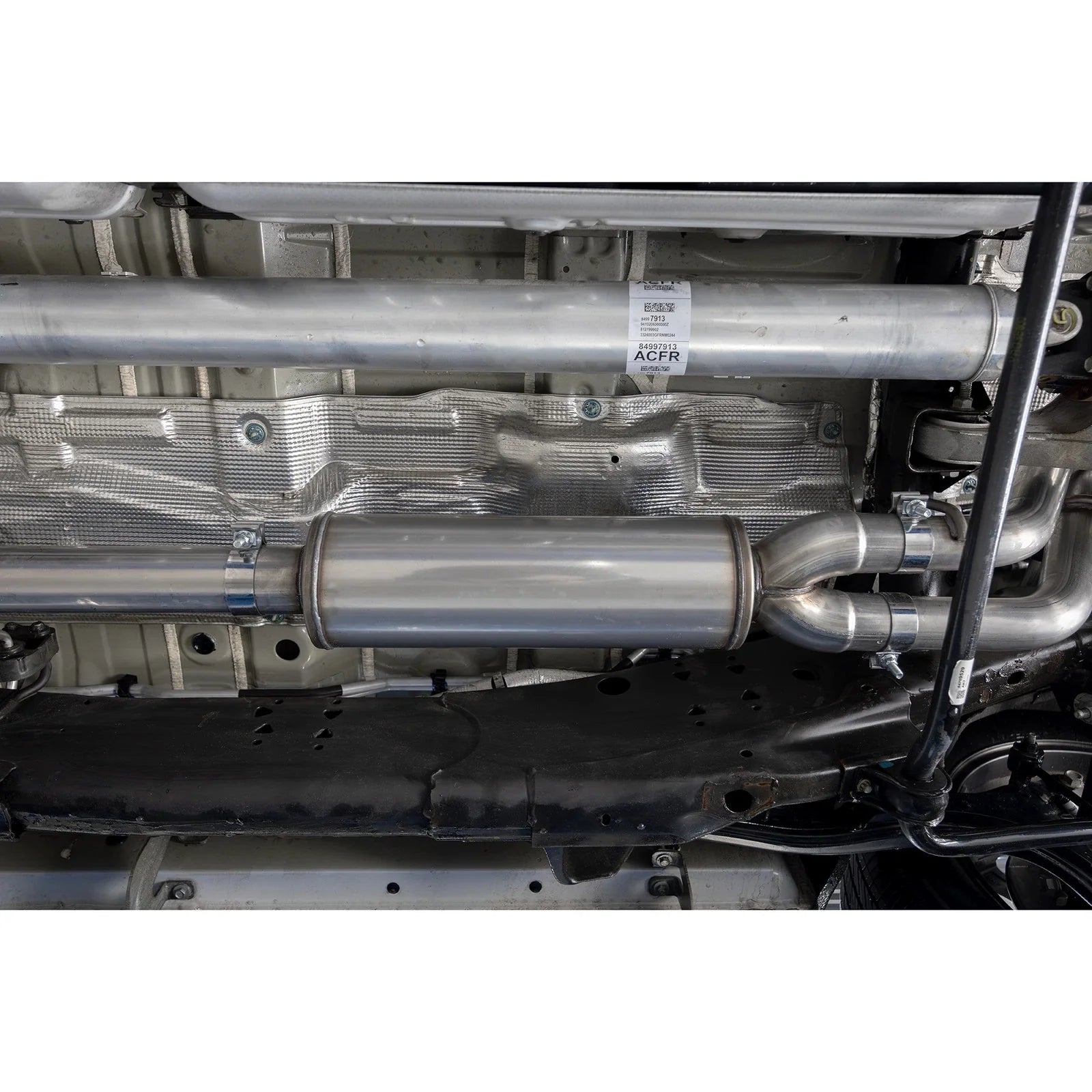 MBRP 2021+ Chevy Tahoe / GMC Yukon T304 SS 3in Cat-Back Dual Split Exhaust w/ Quad Carbon Fiber Tips