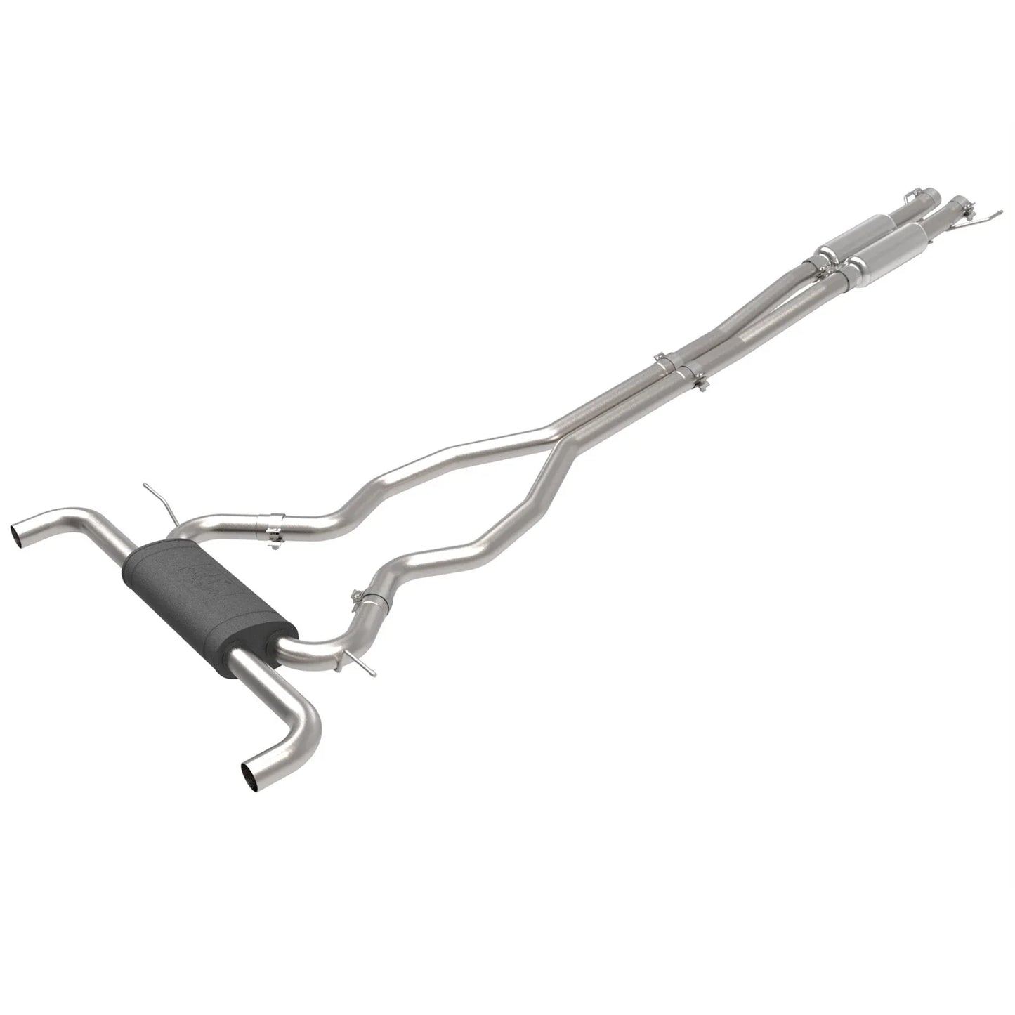 aFe Vulcan Series 2 1/2in 304 SS Cat-Back 19-20 Ford Edge ST V6 2.7L(tt)