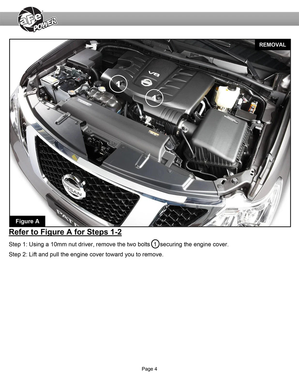 aFe MagnumFORCE Intakes Pro Dry S 13-15 Nissan Patrol V8 5.6L