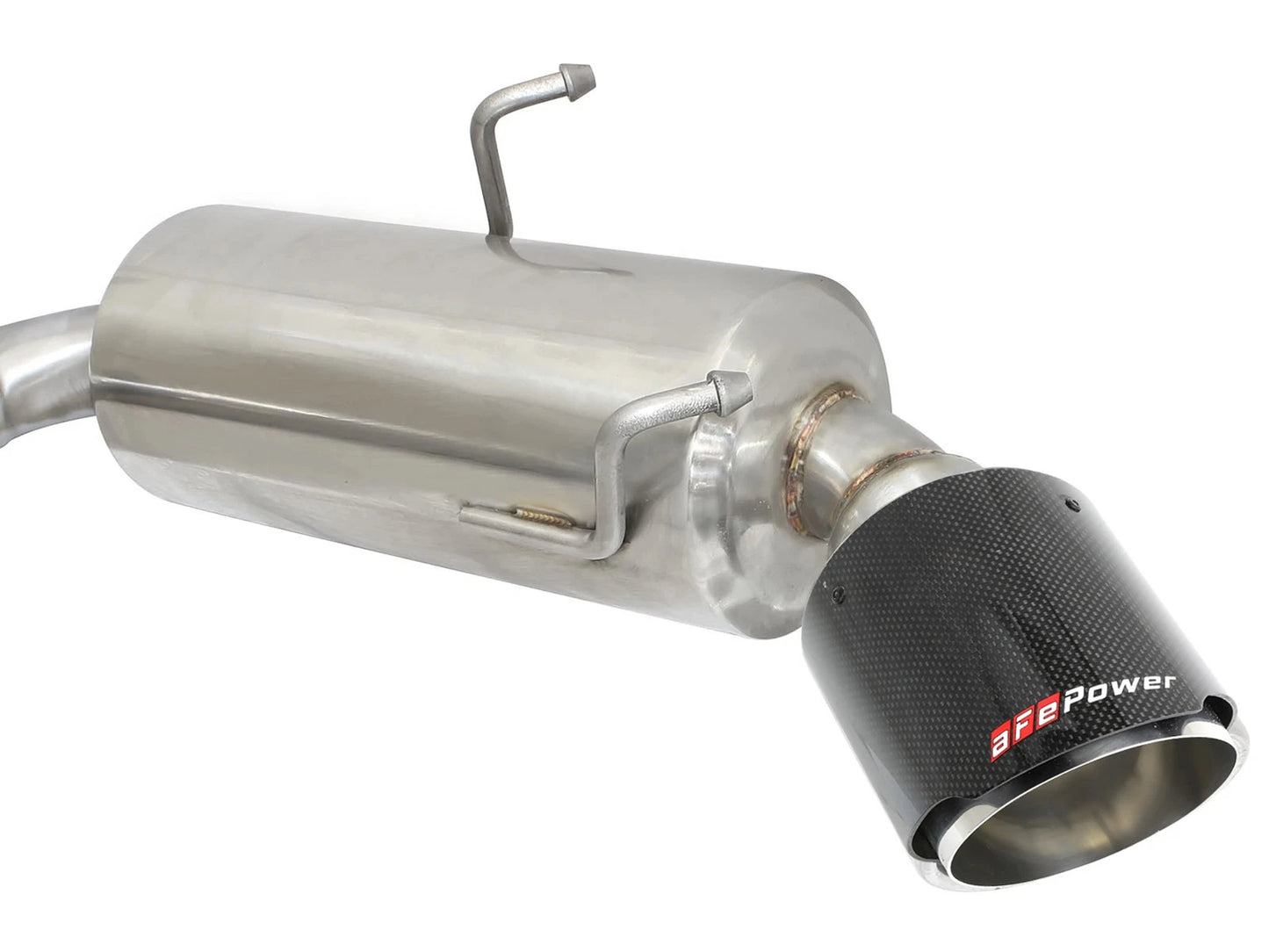 aFe Takeda Exhaust Axle-Back 13-15 Scion FRS / Subaru BRZ 304SS Carbon Fiber Dual Tips Exhaust