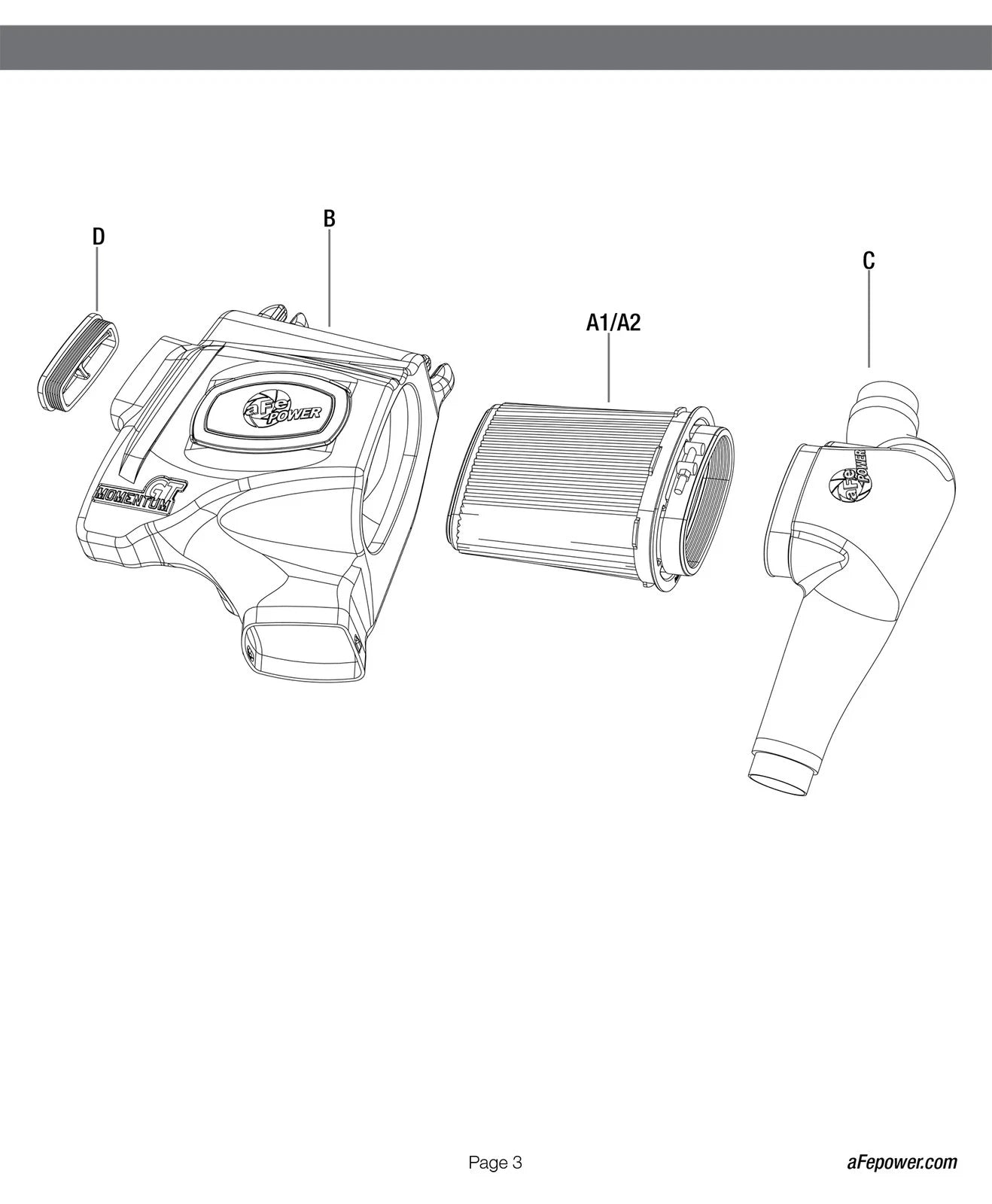 aFe Momentum Pro 5R Intake System 07-10 BMW 335i/is/xi (E90/E92/E93)
