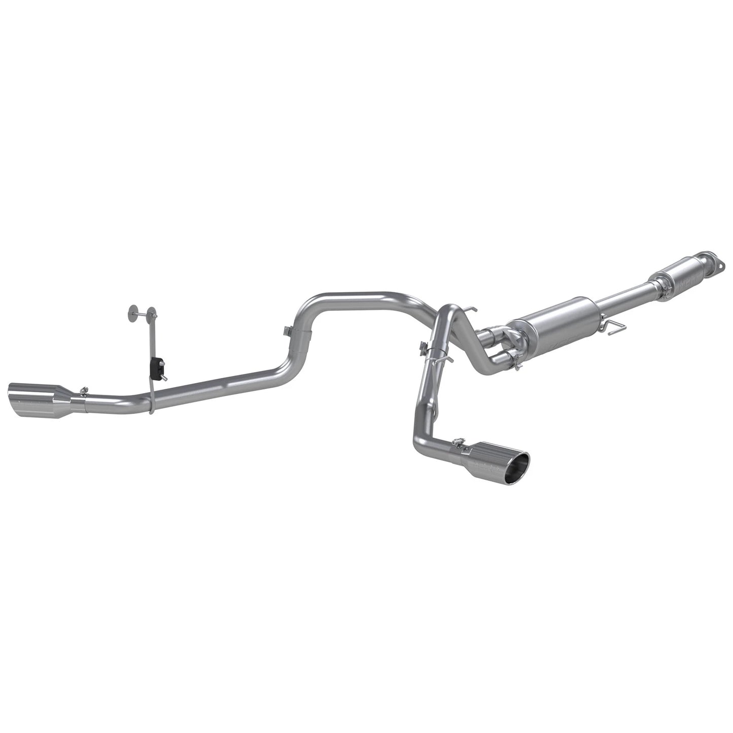 MBRP 2021+ Ford F-150 5.0L/3.5L/ 2.7L Ecoboost 3in Cat Back 2.5in Dual Split Exit T409 Exhaust