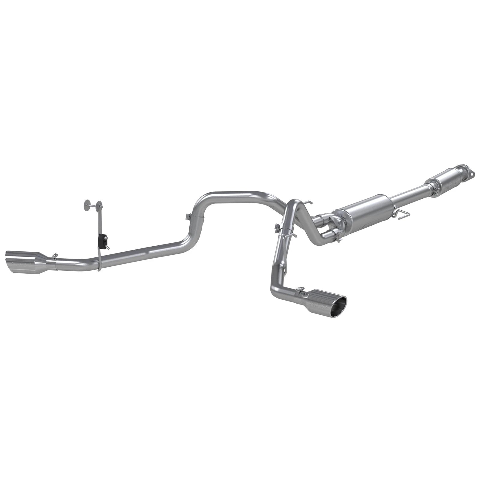 MBRP 2021+ Ford F-150 5.0L/3.5L/ 2.7L Ecoboost 3in Cat Back 2.5in Dual Split Exit T409 Exhaust