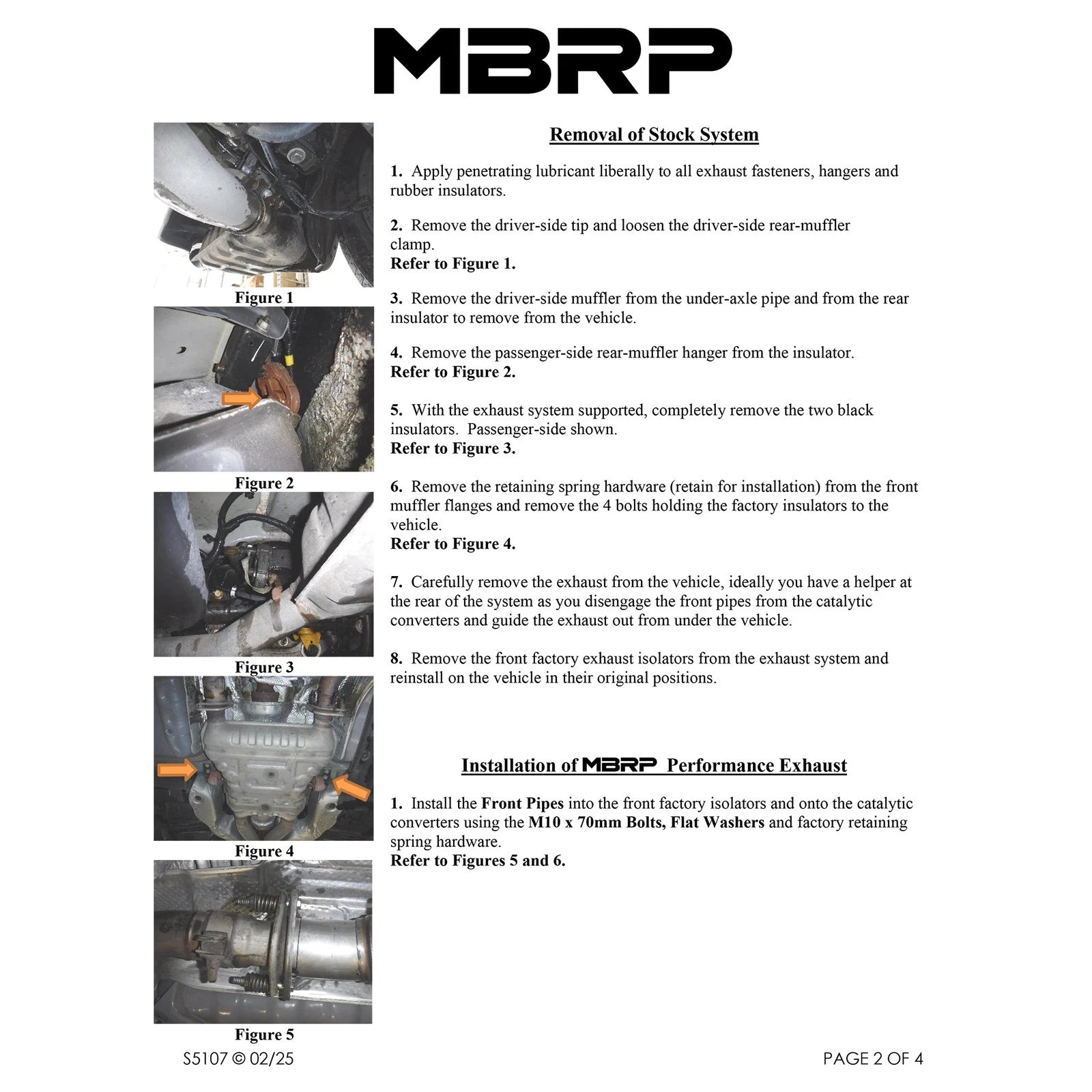 MBRP 2011+ Dodge Durango T304SS 3.0in Cat-Back Dual Rear Exit Exhaust w/ Carbon Fiber Tips