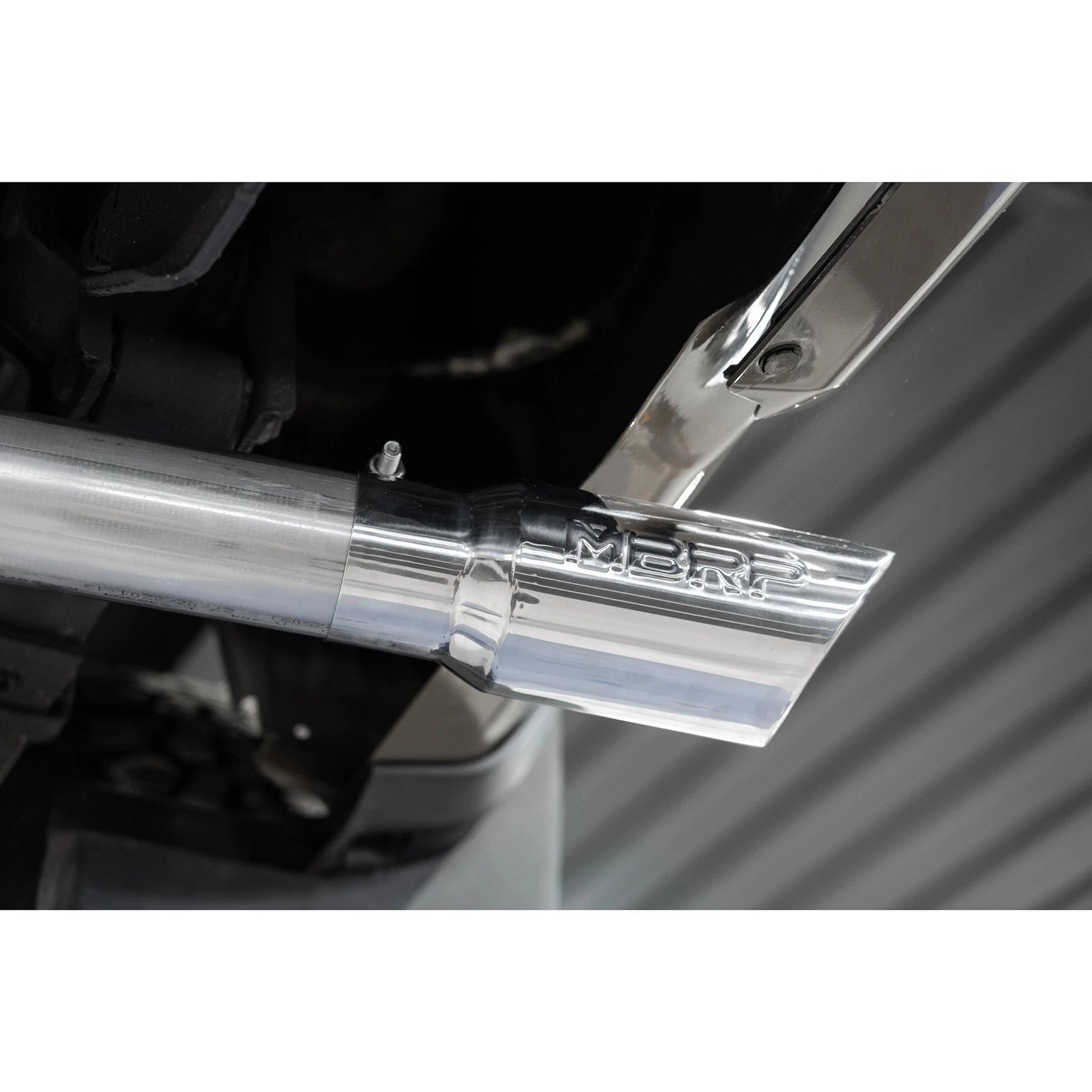 MBRP 22-23 Nissan Frontier 3.8L 3in Tip 3in Cat Back Single Side Exit Street Profile - T304