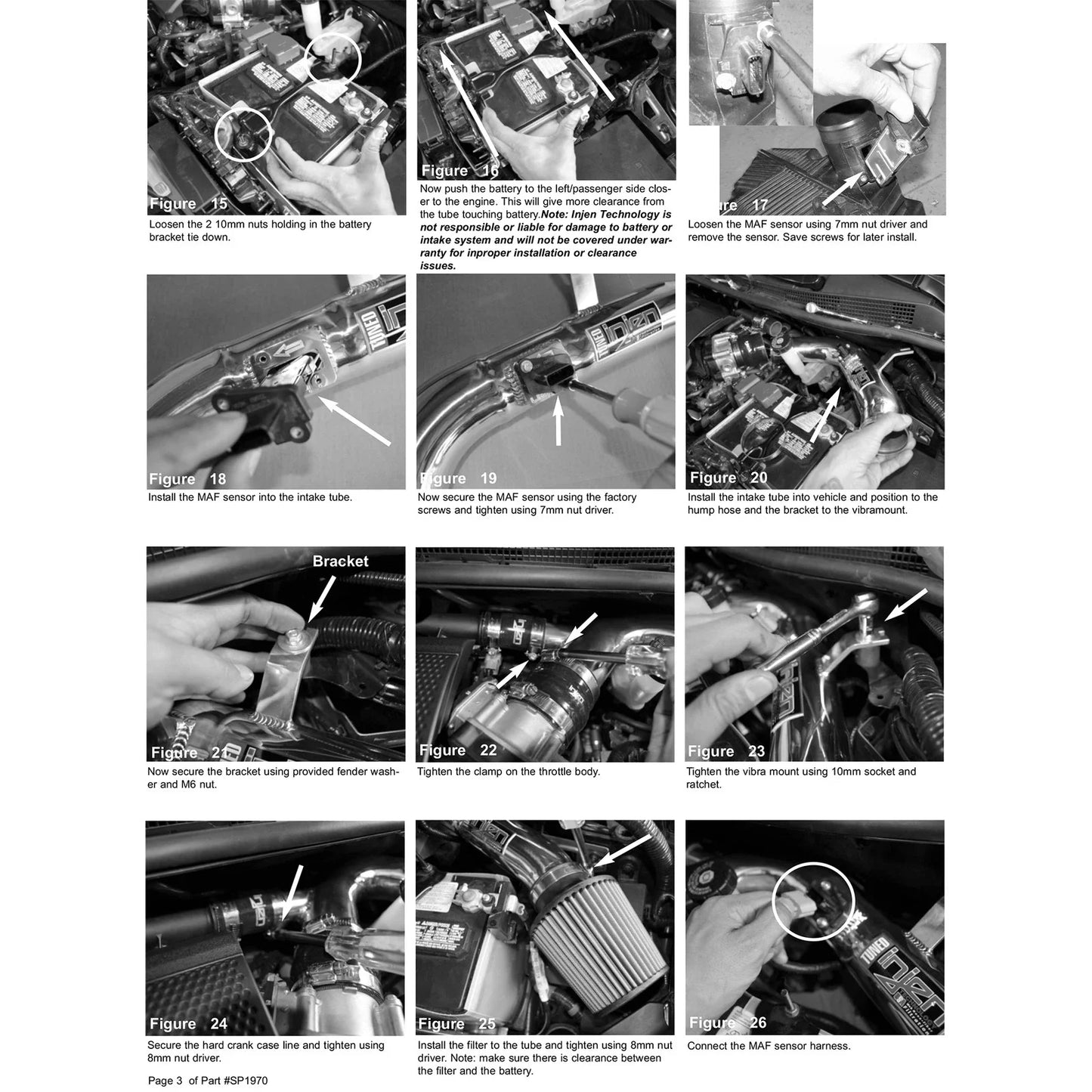 Injen 13-19 Nissan Sentra 4 Cylinder 1.8L w/ MR Tech and Air Fusion Polish Short Ram Intake