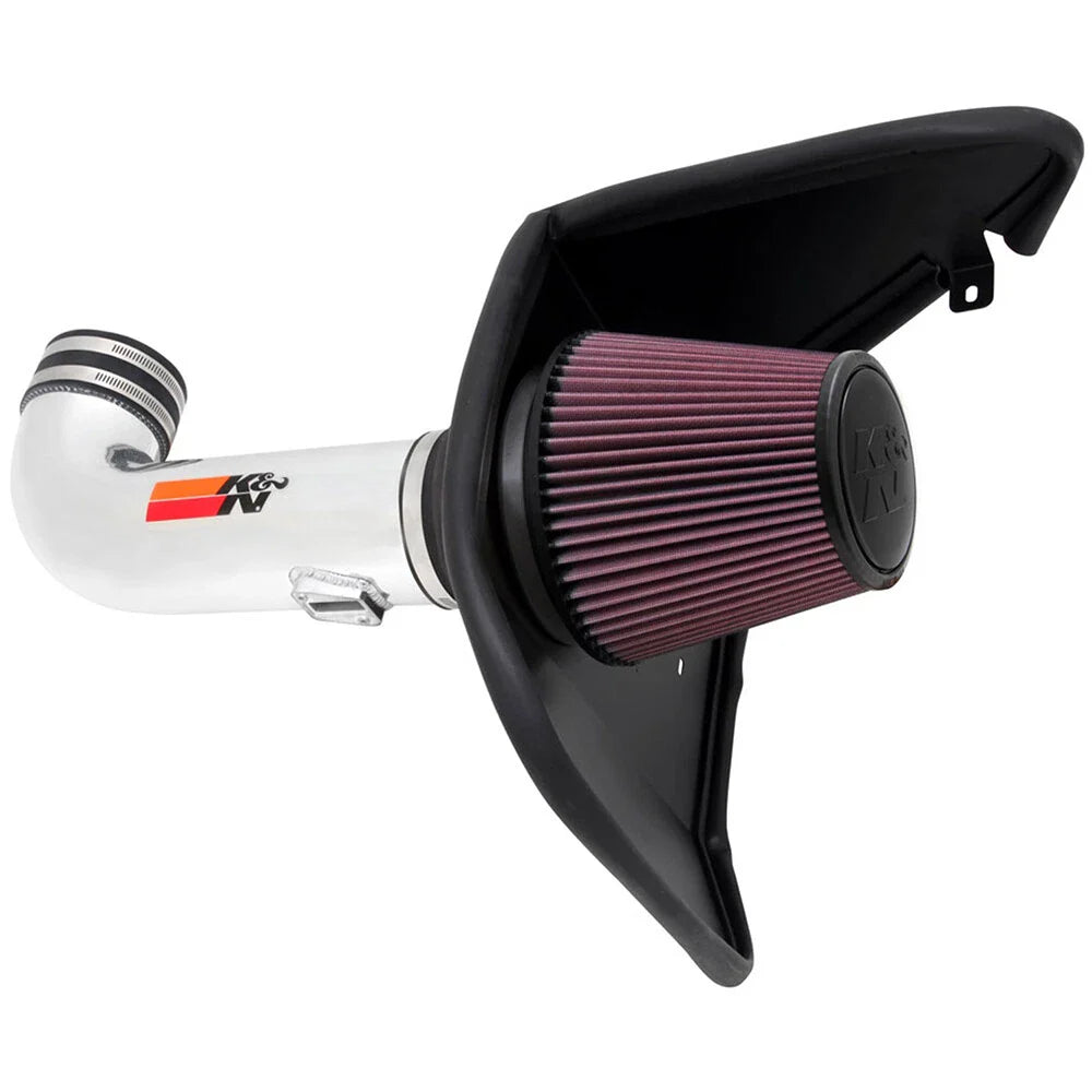 K&N 10 Camaro 6.2L V8 Polished Typhoon Short Ram Intake