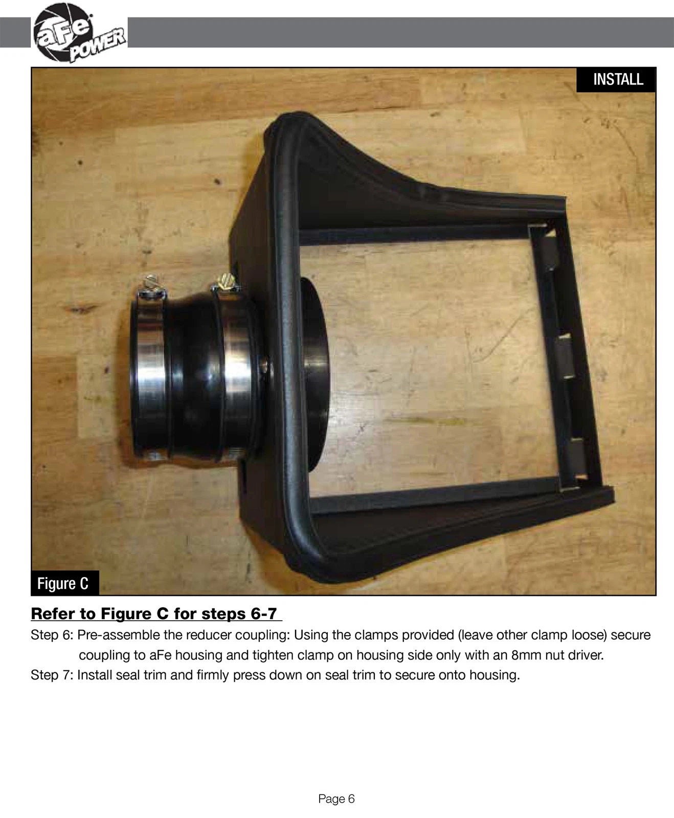 aFe FULL METAL Power Intake Stage-2 Pro DRY S 04-11 Ford Ranger L4 2.3L