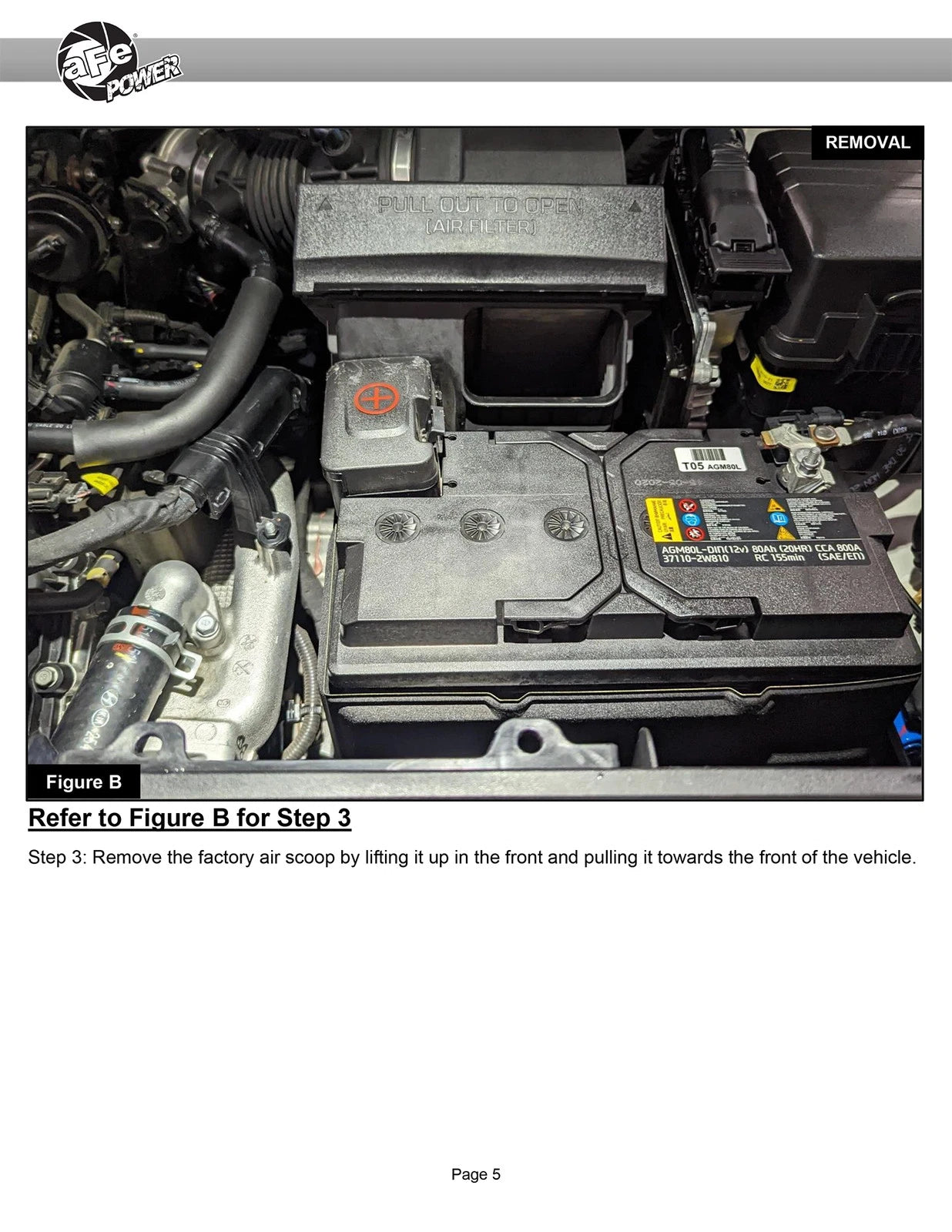 aFe Takeda Momentum Pro 5R Cold Air Intake System 20-22 Kia Telluride / Hyundai Palisade V6 3.8L