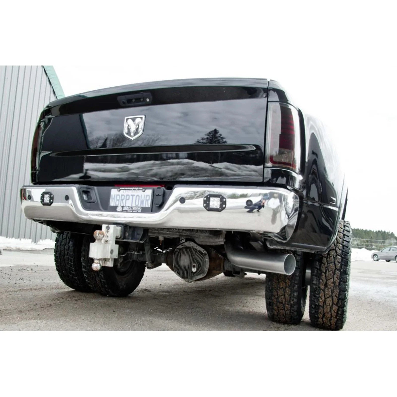 MBRP 13-14 Dodge Ram 2500/3500 Cummins 6.7L 5in Filter Back Exhaust Single Side Exit T409