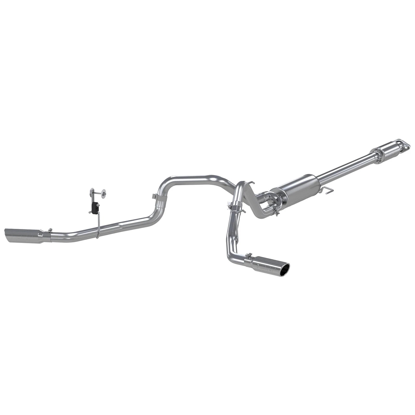 MBRP 2015 Ford F-150 5.0L 3in Cat Back Dual Split Side Exit T409 Exhaust System