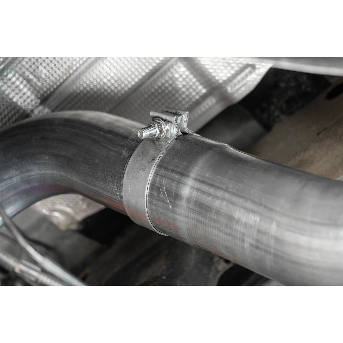 MBRP 2020+ GMC/Chevy 2500/3500 6.6L Duramax 4in Mand Bent Tubing Pro-Ser Cat Back Single Side - 304