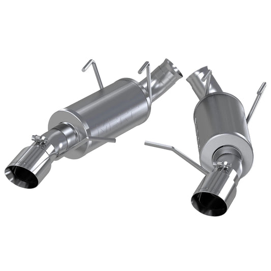 MBRP 11-14 Ford Mustang GT 5.0 3in Dual Muffler Axle Back Split Rear Alum Exhaust System