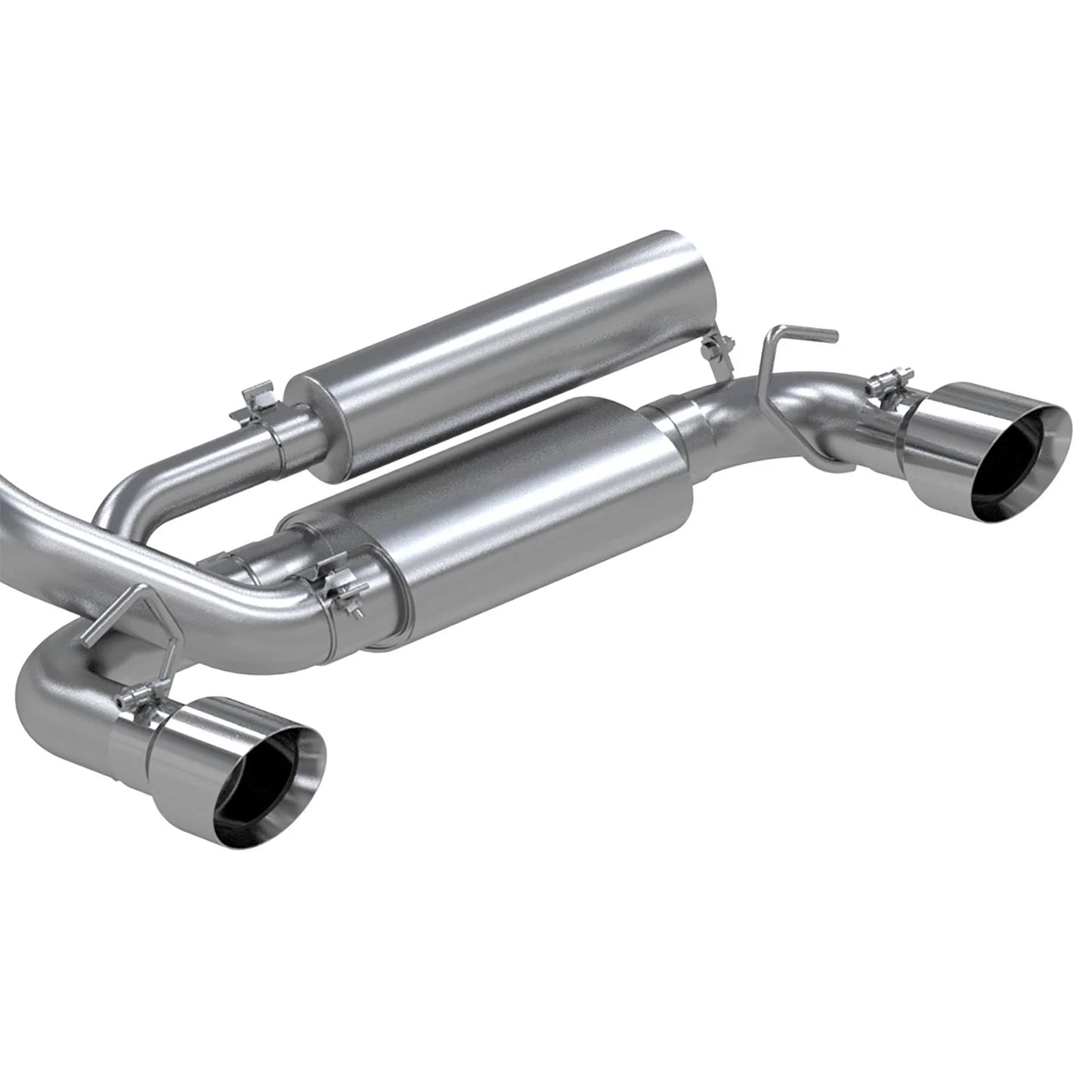 MBRP 2016+ Ford Focus RS 3in Aluminized Dual Outlet Cat-Back Exhaust