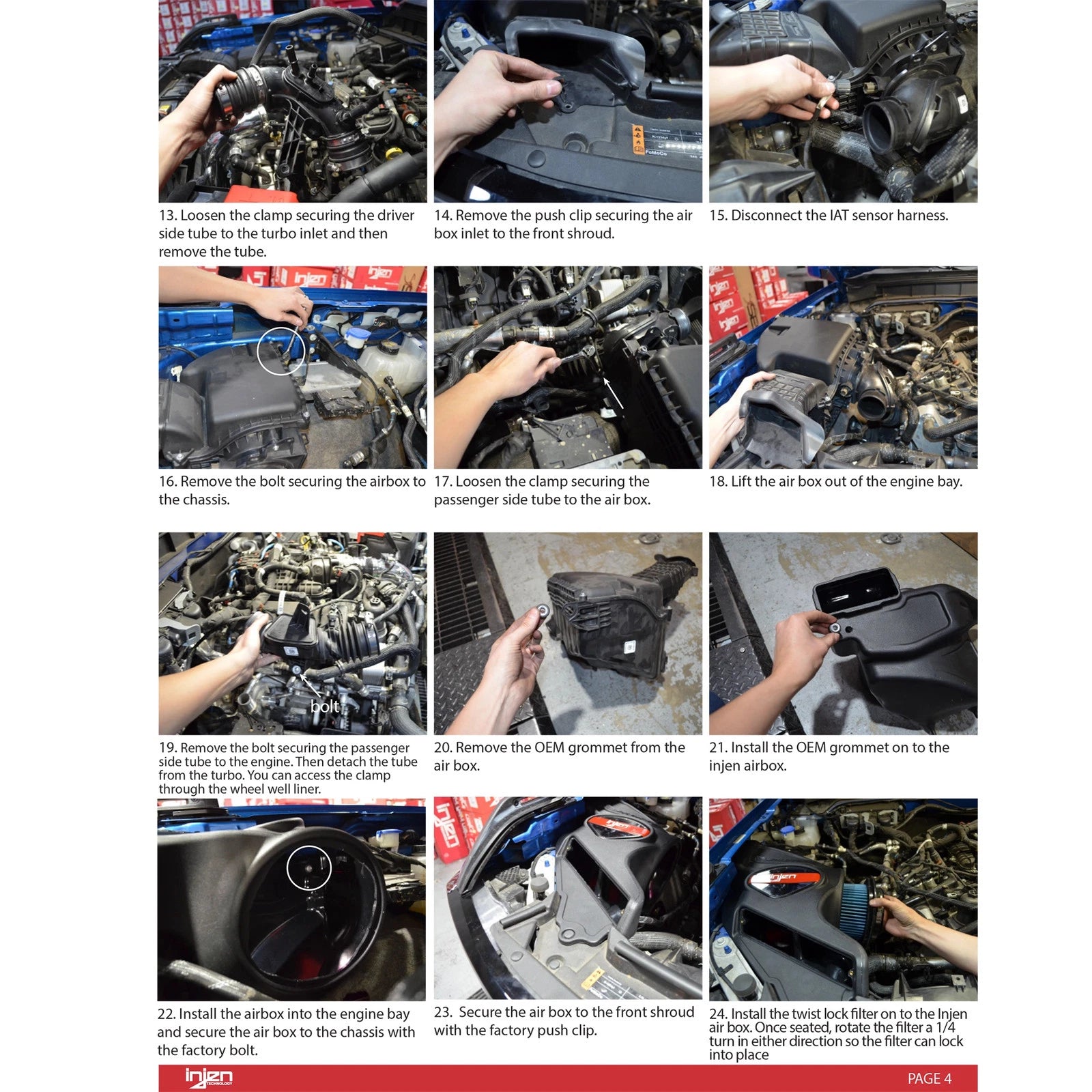 Injen 23-24 Ford Bronco V6-2.7L EcoBoost Evolution Intake