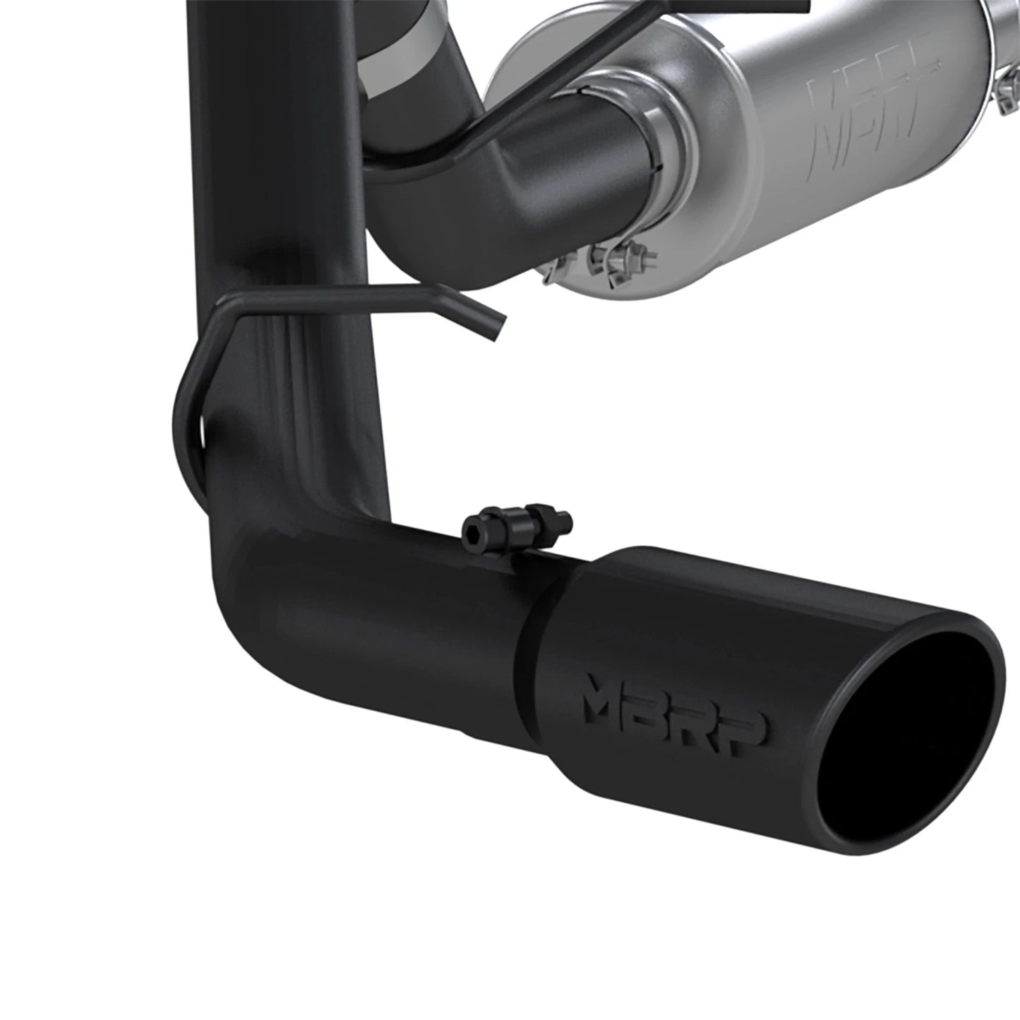MBRP 14-17 Chevrolet Silverado 1500 4.3/5.3L 3in Cat Back Single Side Exit Black Exhaust