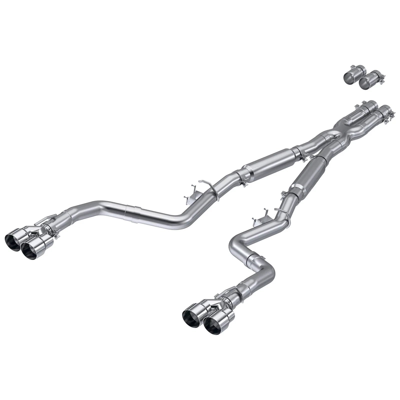MBRP 17-Up Dodge Challenger 5.7L/6.2L/6.4L Aluminized Catback Exhaust