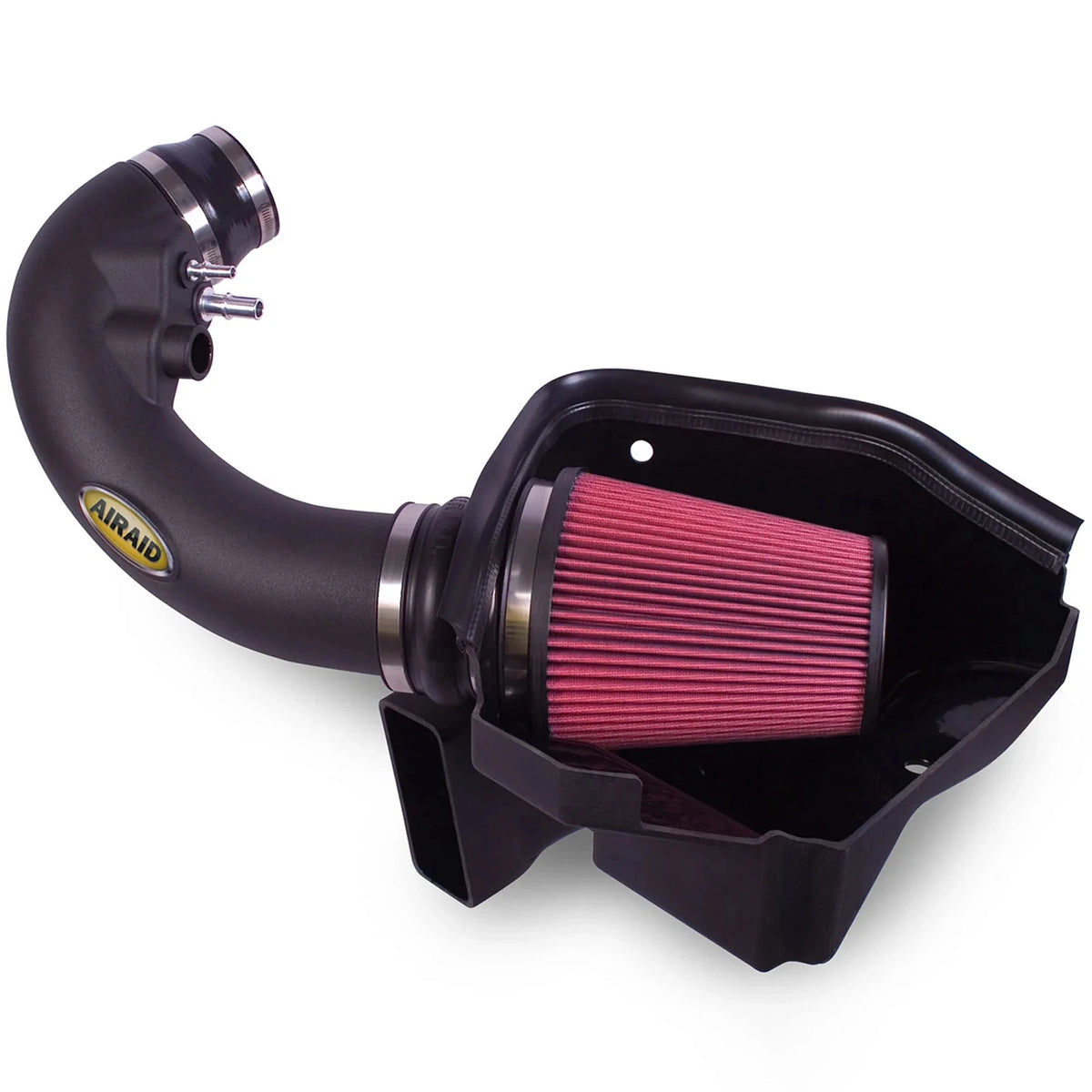 Airaid 11-14 Ford Mustang GT 5.0L Race Only (No MVT) MXP Intake System w/ Tube (Oiled / Red Media)