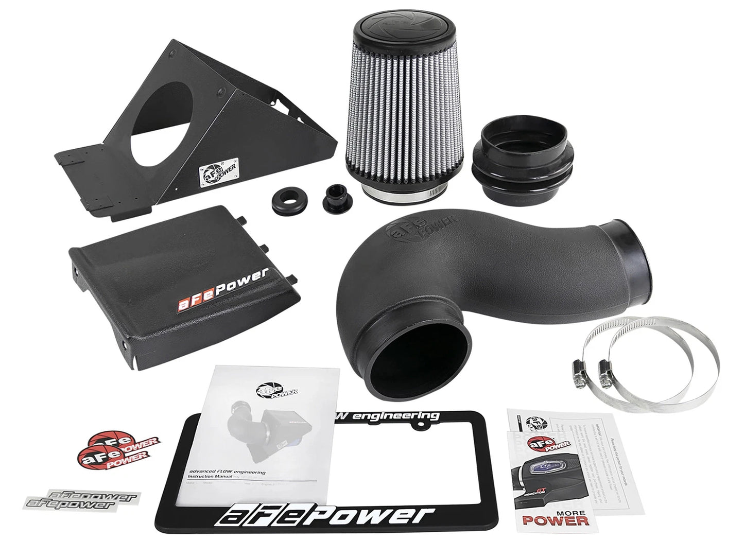 aFe Magnum FORCE Stage-2 Pro DRY S Cold Air Intake System 10-18 Ford Taurus SHO V6-3.5L (tt)
